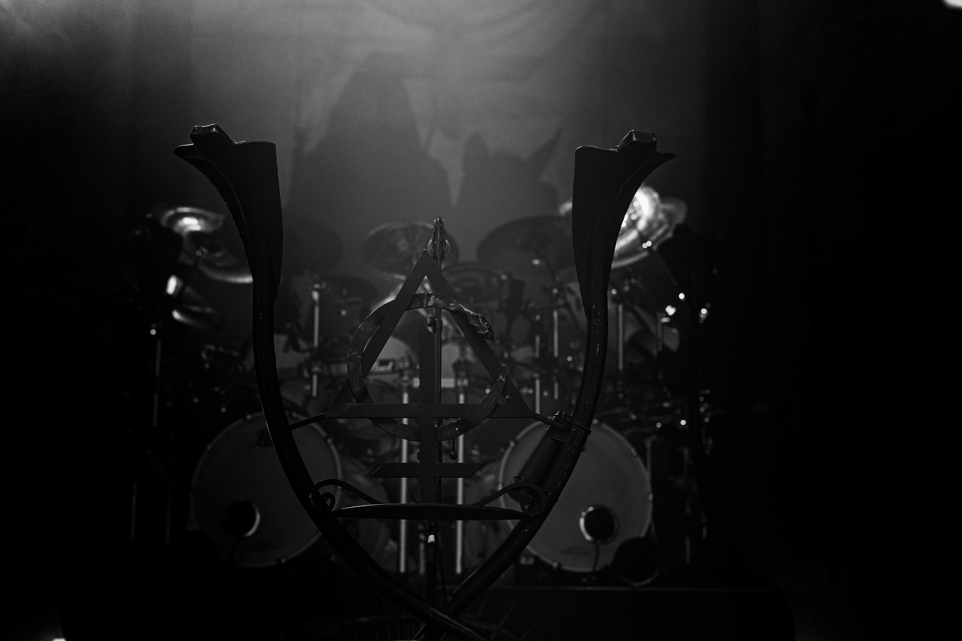 19.10.2022 BEHEMOTH - The European Siege 2022,Adam Nergal Darski - wokal, gitara,Zbigniew Inferno Prominski - perkusja,Tomasz Orion Wroblewski - bass,Patryk Seth Sztyber gitara,Spodek Katowice Poland,fot. Andrzej Wasilkiewicz/Reporter