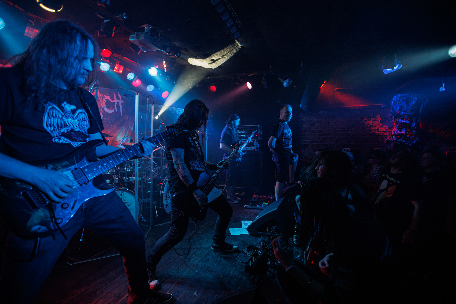 18.03.2022 VIRGIN SNATCH - INFERNALIS RESURGENTIS - Warszawski koncert zespolu VIRGIN SNATCH,thrash metal, death metal,n/z Grzegorz "Grysik" Bryla  gitara, fot. Andrzej Wasilkiewicz/Reporter