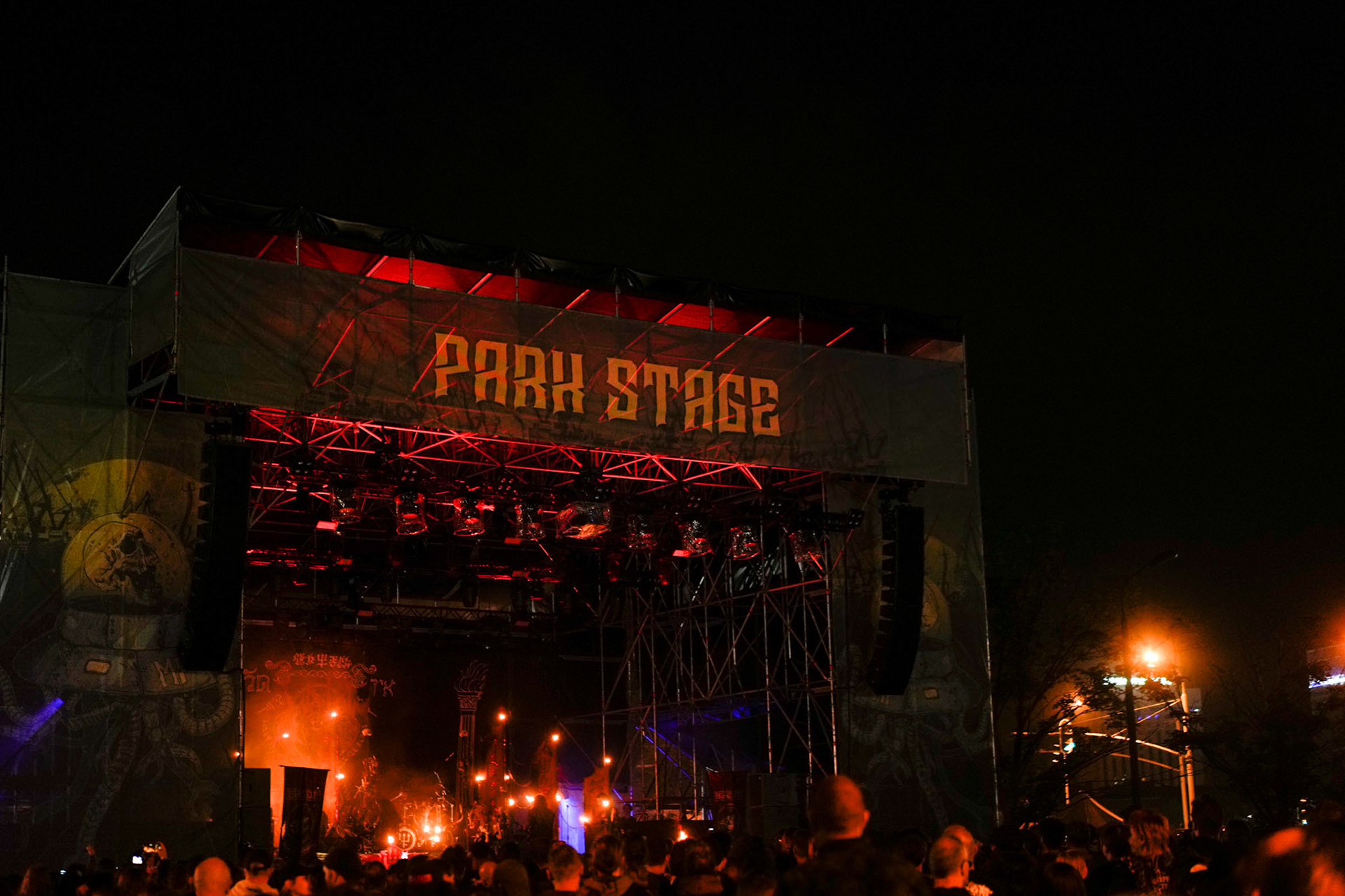 9.06.2023 Watain dzien drugi festiwaluMystic Festival 2023, Stocznia Gdanska fot. Andrzej Wasilkiewicz/Reporter