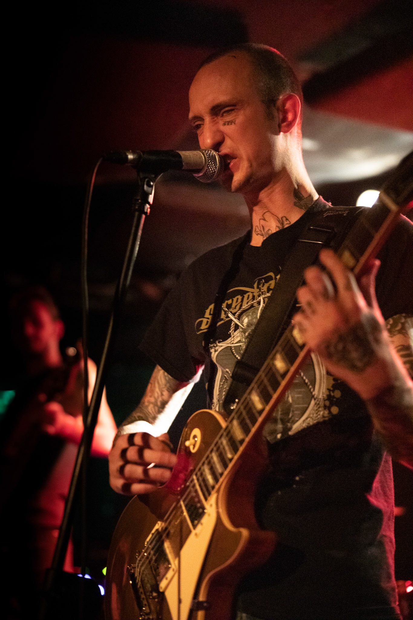 MISTER X Grodno,Białoruś - punk/oi/streetpunk
okręt flagowy białoruskiego street punka
wokalista Igor Bancer działacz Związku Polaków na Białorusi
koncert Warszawa, Pogłos, WiniaryBookings fot. Andrzej Wasilkiewicz/Reporter