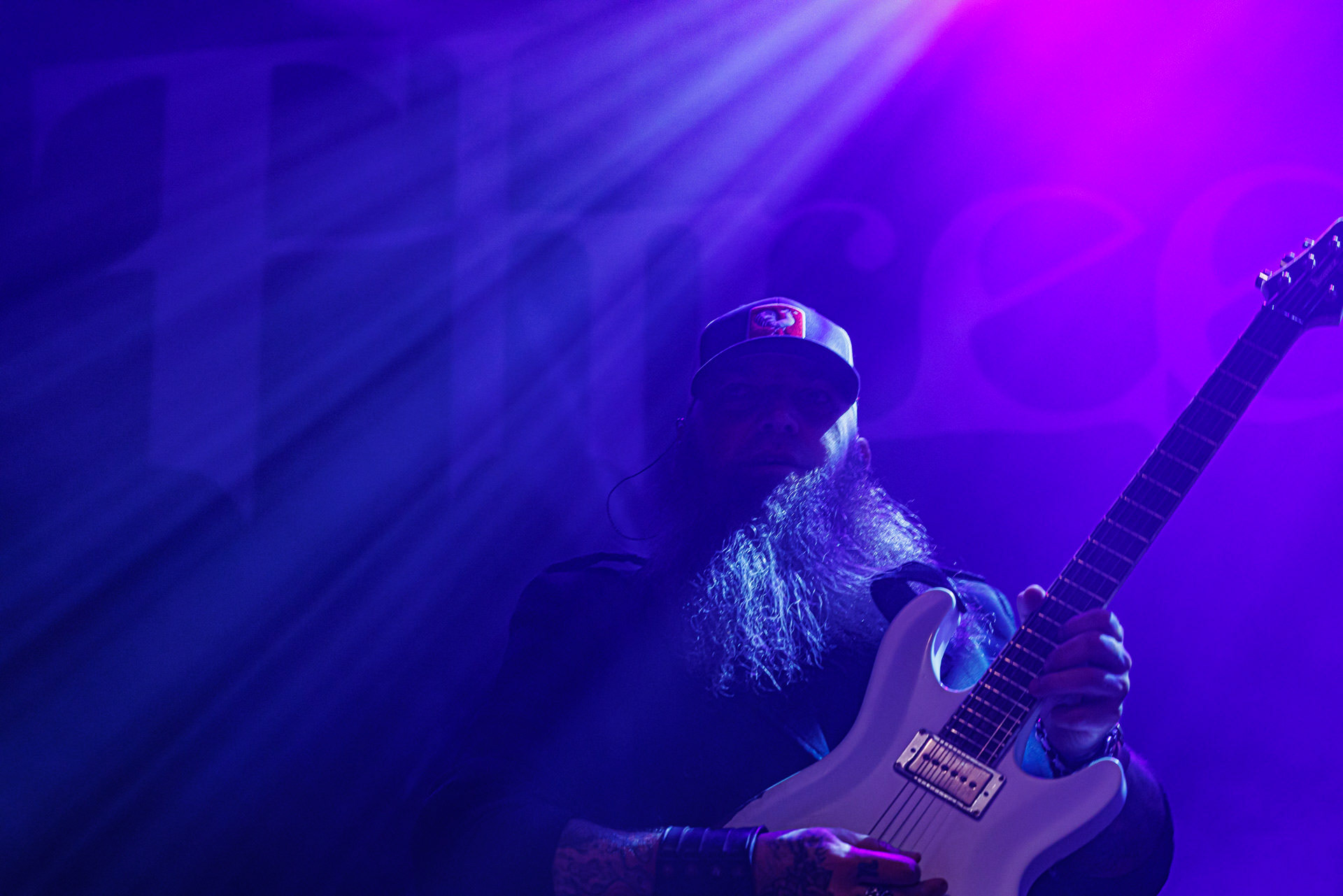 7.10.2022 Warszawski koncert Three Days Grace w klubie Progresja.Kanadyjczycy promuja nowy album EXPLOSIONS.n/z Barry Stock – gitara, n/z Brad Walst – gitara basowa, n/z Neil Sanderson – perkusja, instrumenty klawiszowe, n/z Matt Walst – wokal,Produkcja Knock Out Productions, Fot. Andrzej Wasilkiewicz/Reporter