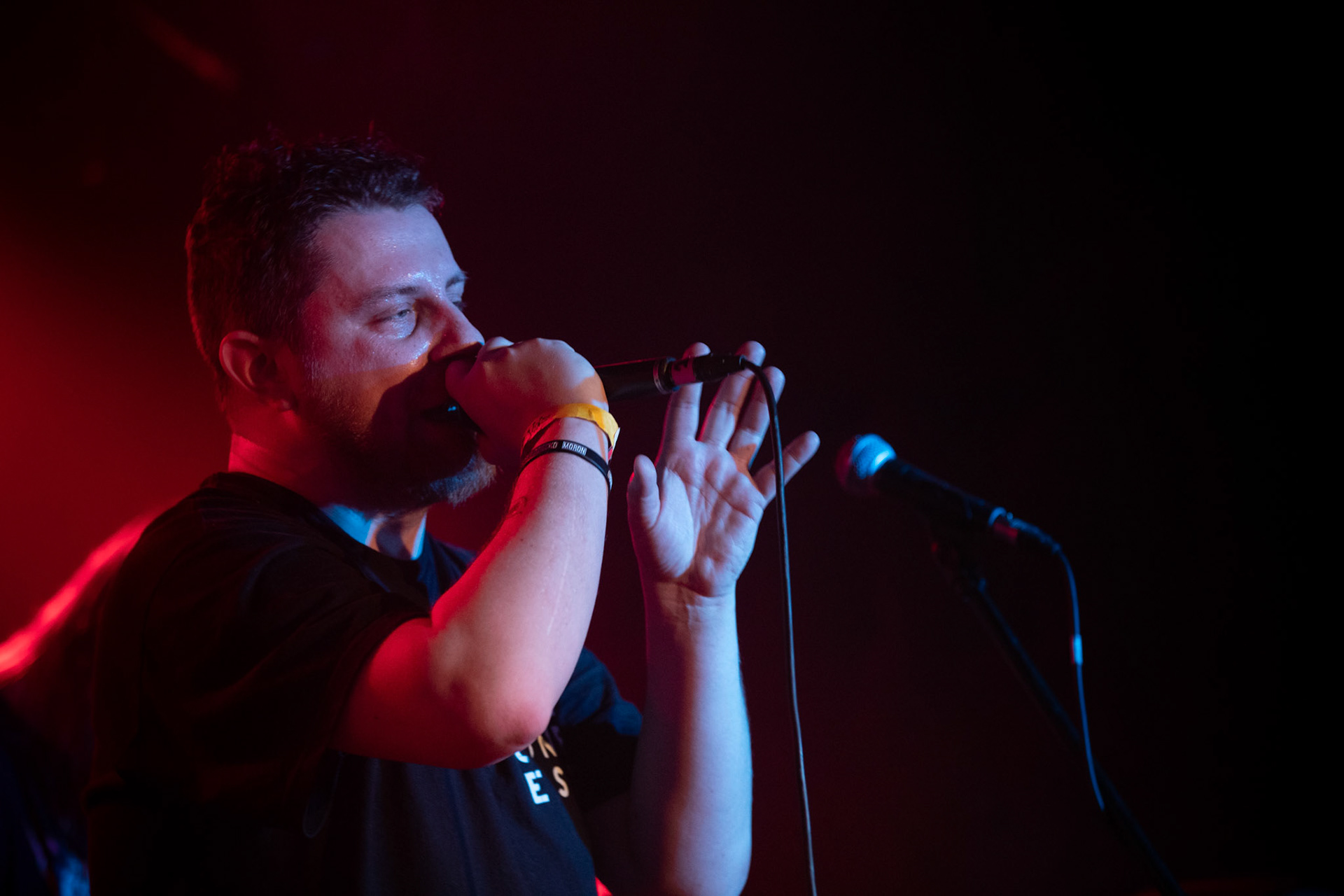 1.02.2020 Blood For Blood Tour part I. koncert zespołu Moron - Post Hardcore, Hardcore, Punk, Warszawa klub VooDoo, fot. Andrzej Wasilkiewicz/REPORTER