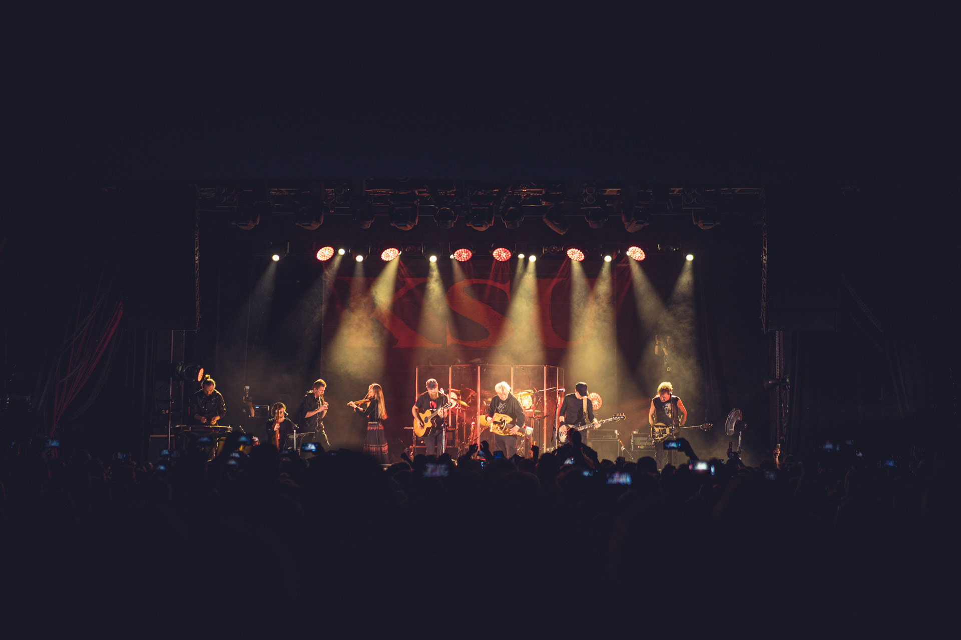 18.02.2023 Zespol KSU - swietuje 45-lecie dzialalnosci.Galicja Productions, klub Palladium Warszawa.Fot. Andrzej Wasilkiewicz/LiveRock.pl