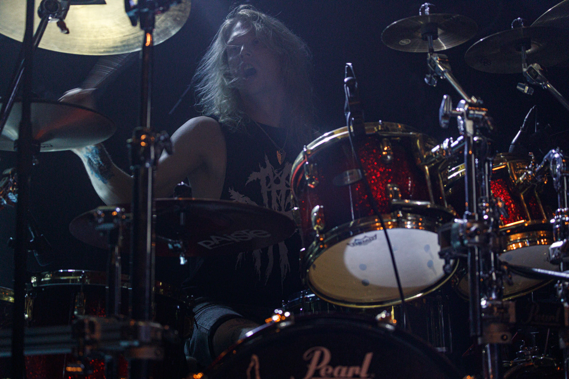 1.10.2022 Lost Society – na warszawskim koncercie trasy Sick and Dangerous Tour 2022 - finski thrash metalowy zespol, zalozony w 2010 roku w Jyvaskyla przez Samy Elbanna. W 2012 roku grupa wygrala w krajowych eliminacjach do Global Battle Of the Bands.  Lost Society zagrali przed BLIND CHANNEL w skladzieSamy Elbanna – wokal, gitara,Arttu Lesonen – gitara,Mirko Lehtinen – gitara basowa,Ossi Paananen – perkusja,Produkcja Winiary Bookings, klub Progresja, patronat Antyradio,fot. Andrzej Wasilkiewicz/Reporter