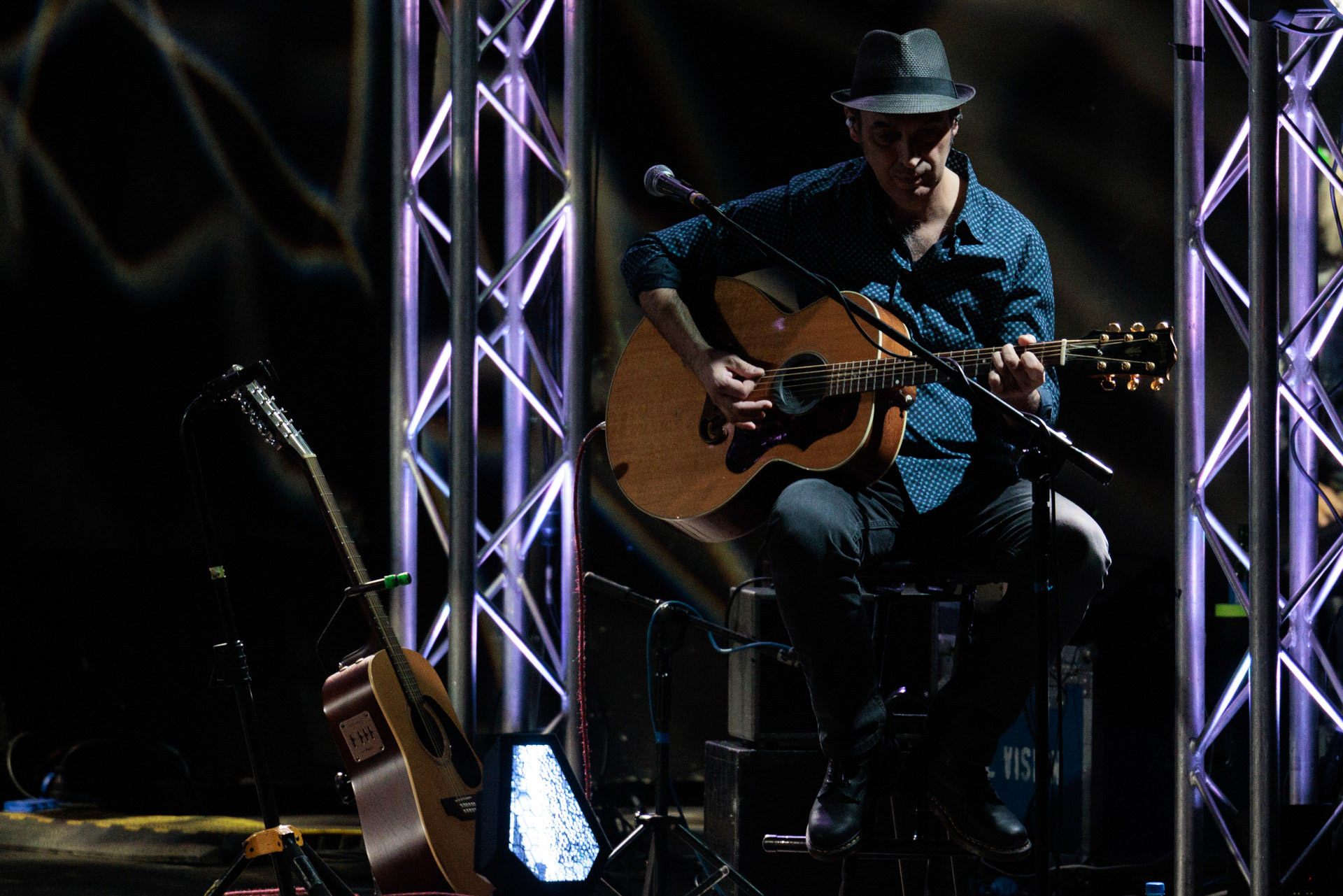 20.02.2022 Wilki 30lat akustycznie - Mija okragle 30 lat od czasu wydania debiutanckiej plyty “Wilki”.Koncert w warszawskiej Progresji. n/z Robert Gawlinskifot. Andrzej Wasilkiewicz/Reporter