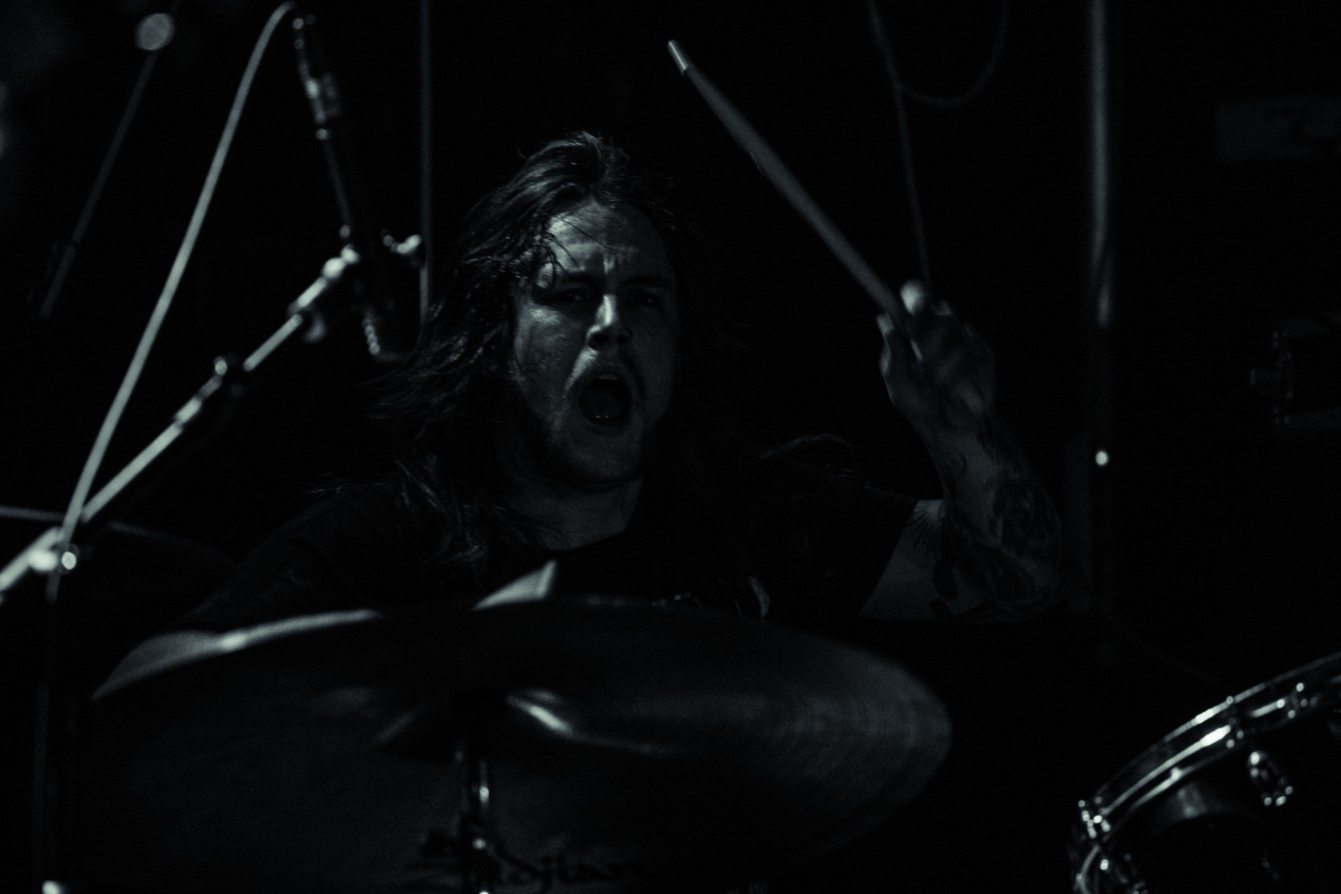 23.05.2022 Napalm Over Europe Tour 2022 (0) band,  Livløs, KONVENT,  IMPLORE,  Knock Out Productions, Hydrozagadka Warsaw, Poland.Napalm Events,fot. Andrzej Wasilkiewicz/kaziq.com