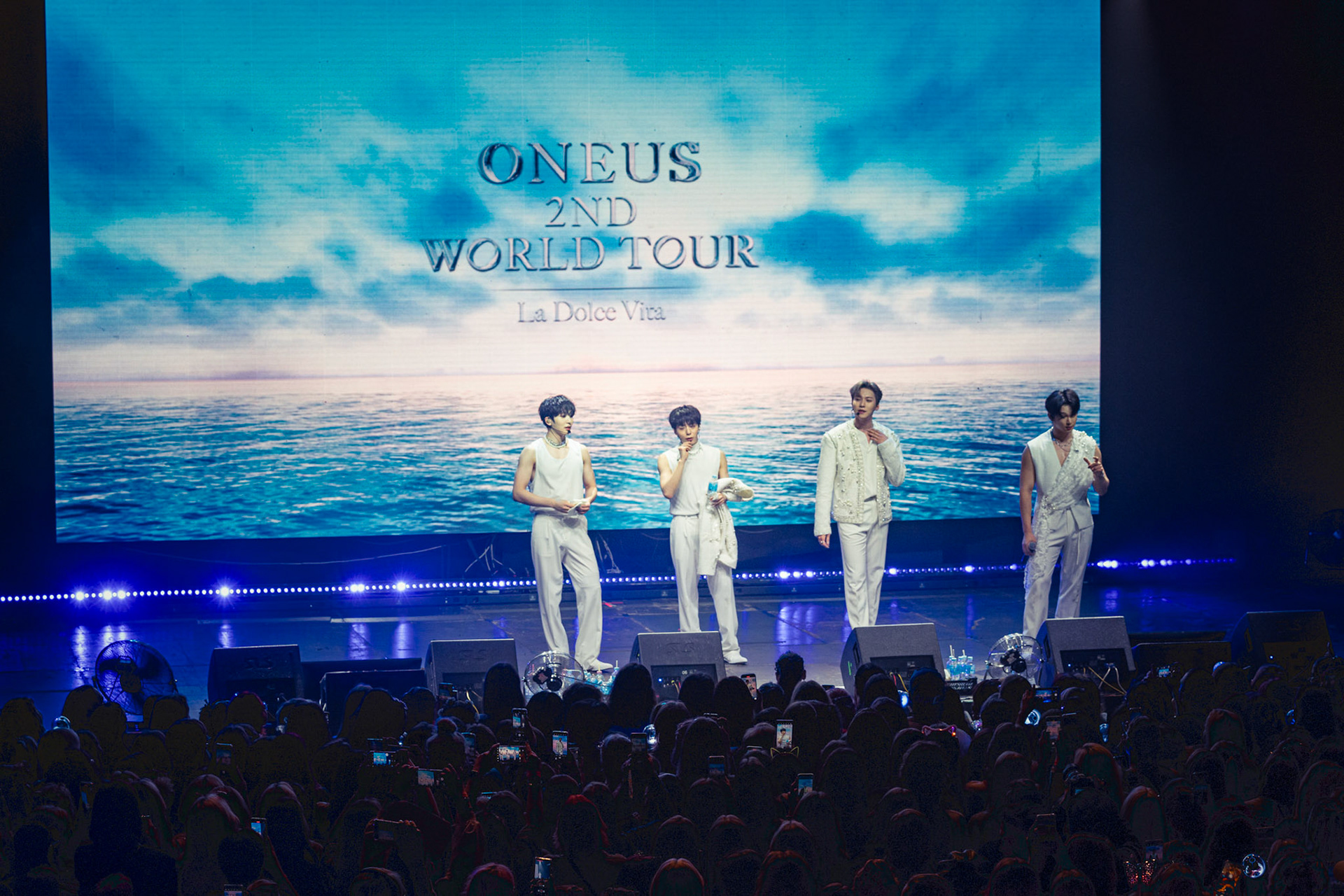 4.11.2023 Wschodzace gwiazdy K-popu - poludniowokoreanski boysband Oneus na jedynym koncercie w Polsce, w warszawskim klubie Progresja!"La Dolce Vita" Tour 2023. fot. Andrzej Wasilkiewicz/Reporter