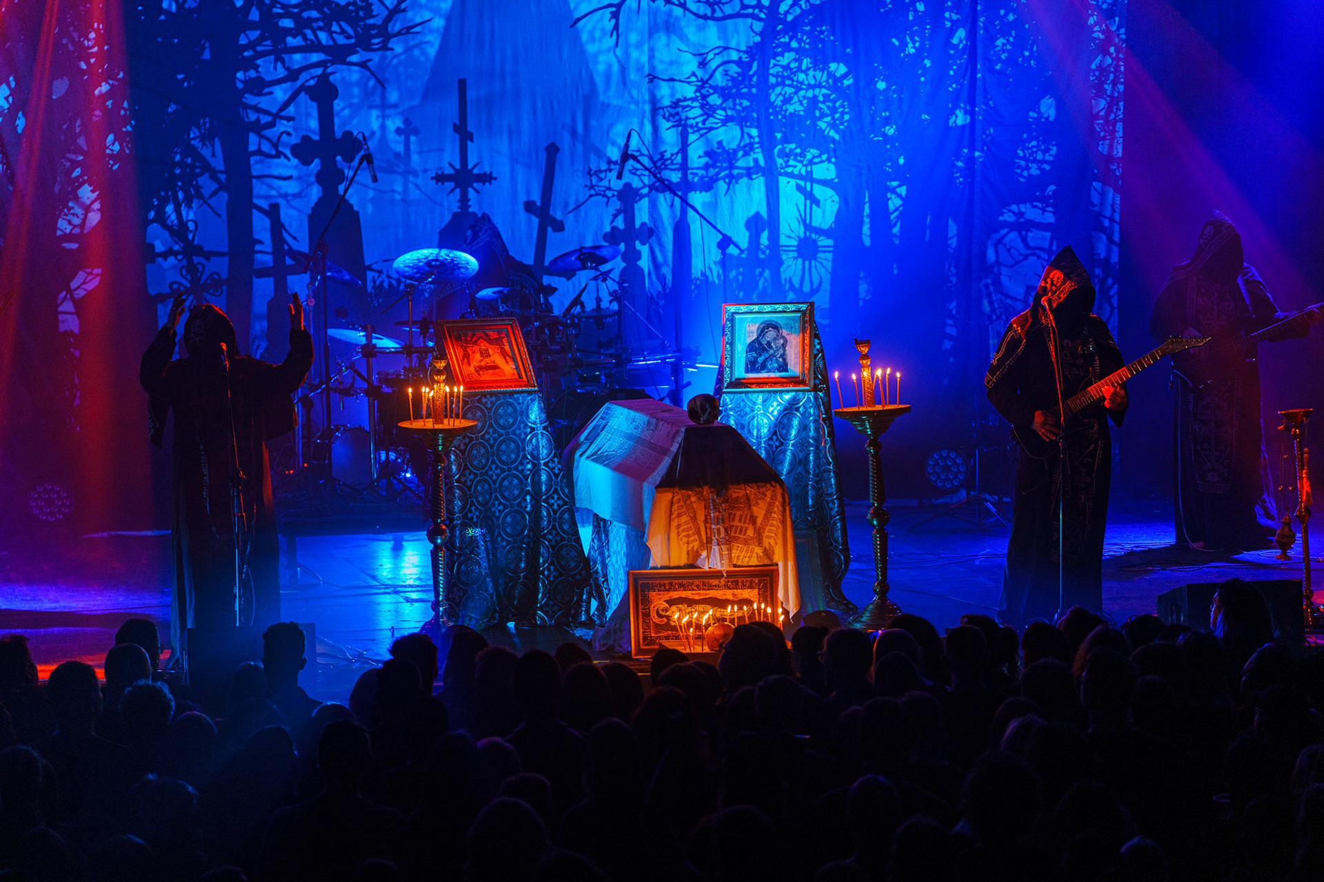 24.06.2023 Batushka black/doom metal. Frozen Sun Fest 2023, Progresja Waszawa.fot. Andrzej Wasilkiewicz/Reporter.