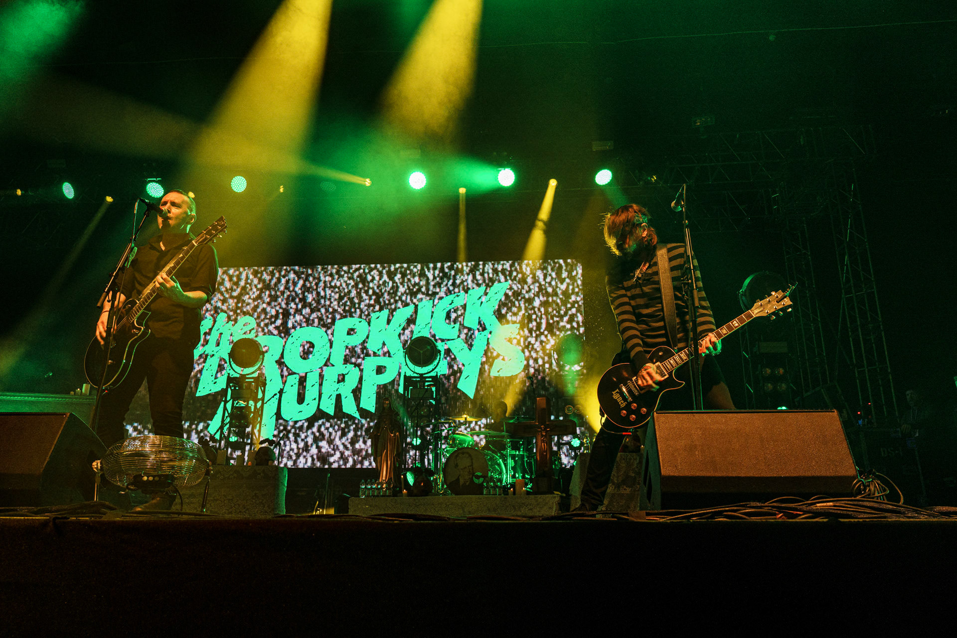 30.01.2023 Dropkick Murphys - celtic punk, hardcore punk, Warszawa EXPO XXI.  Knock Out Productions. Fot. Andrzej Wasilkiewicz/Reporter