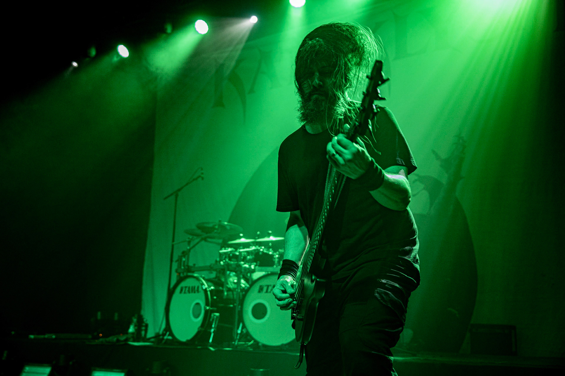 14.04.2023 Kataklysm - kanadyjski melodic death metal. Knock Out Productions, klub Progresja Warszawa. fot. Andrzej Wasilkiewicz/kaziq.com