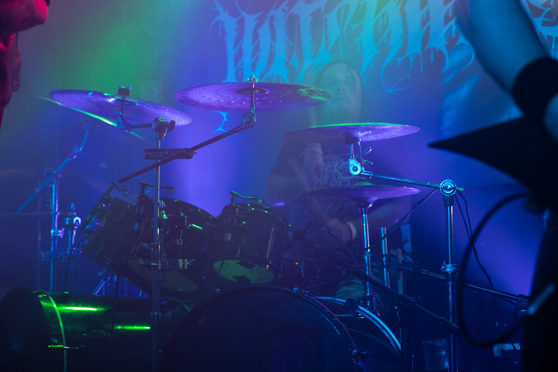 14.01.2019r. Witchmaster,  trasa XX years of Violence & Blasphemy klub VooDoo  Warszawa.  fot. Andrzej Wasilkiewicz/Reporter