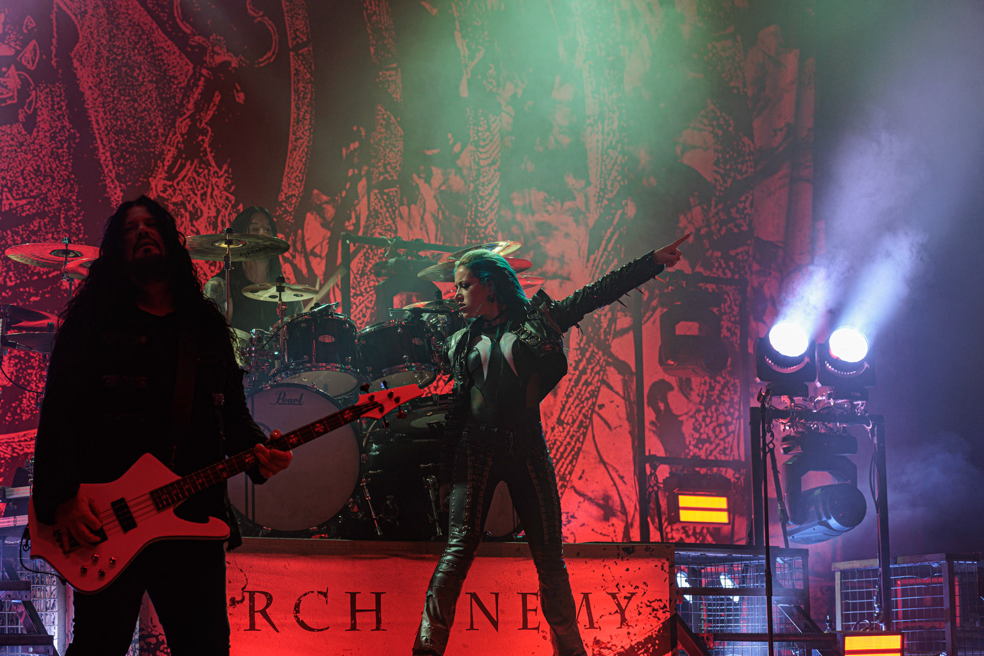 19.10.2022 ARCH ENEMY  - The European Siege 2022,Spodek Katowice Poland,fot. Andrzej Wasilkiewicz/Reporter