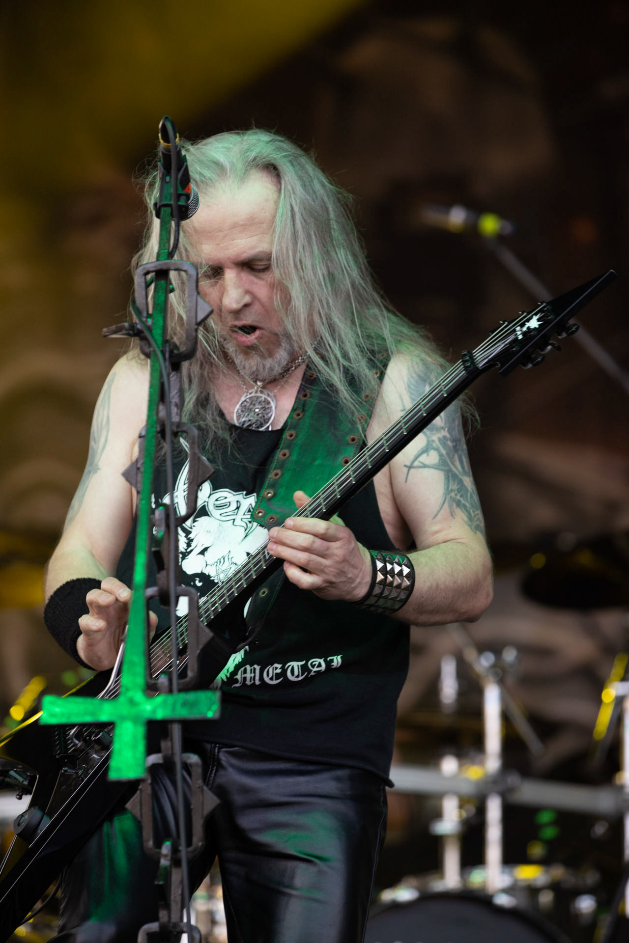 31.07.2021 Vader - koncert warszawska Progresja, Gramy do Woli,n/z Peter: Guitar + Vocalsfot. Andrzej Wasilkiewicz/Reporter