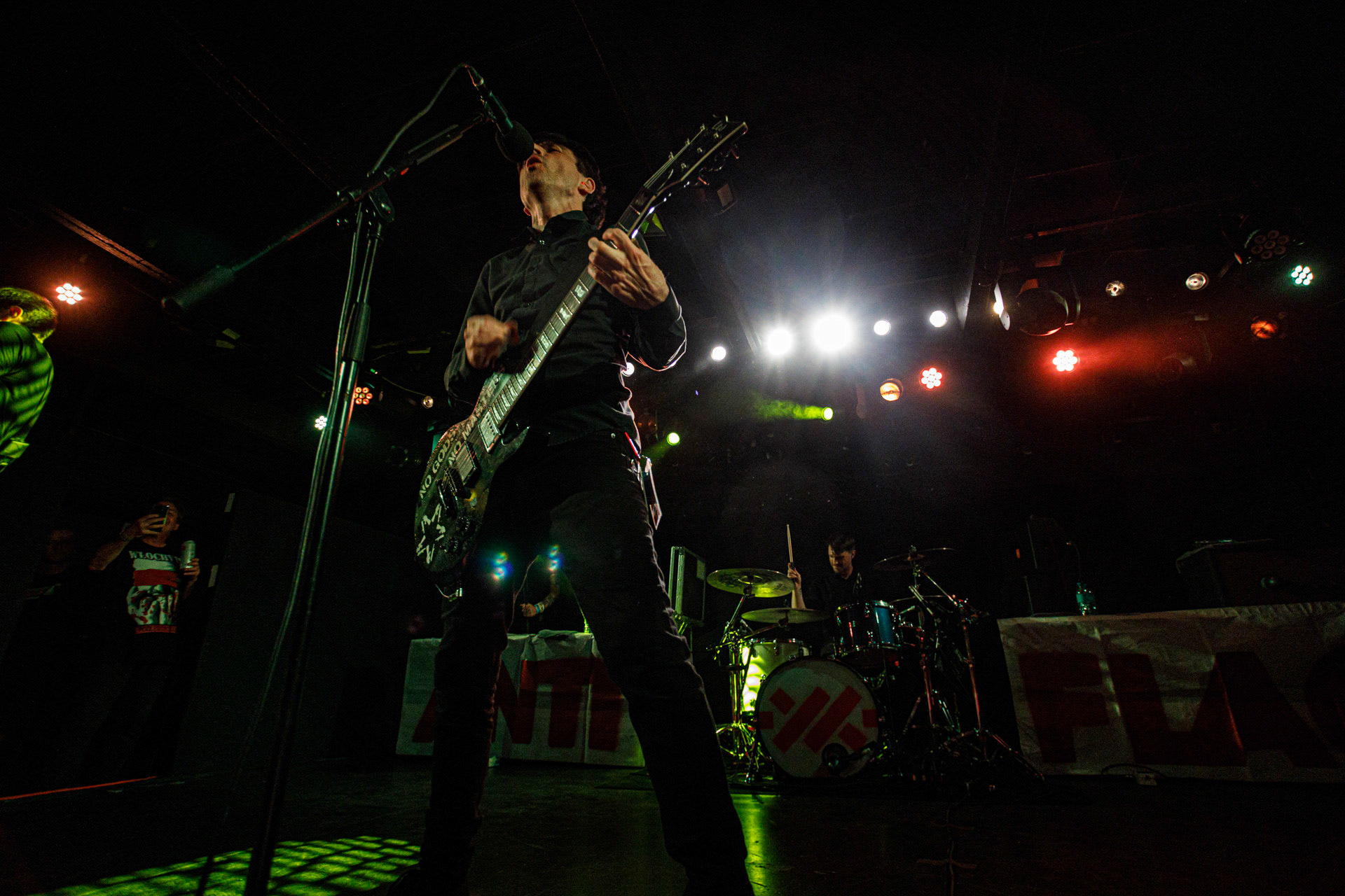 19.07.2022 ANTI-FLAG Amerykanska legenda punk-rocka na warszawskim koncercie w klubie Proxima.Produkcja WiniaryBookings. fot. Andrzej Wasilkiewicz/Reporter