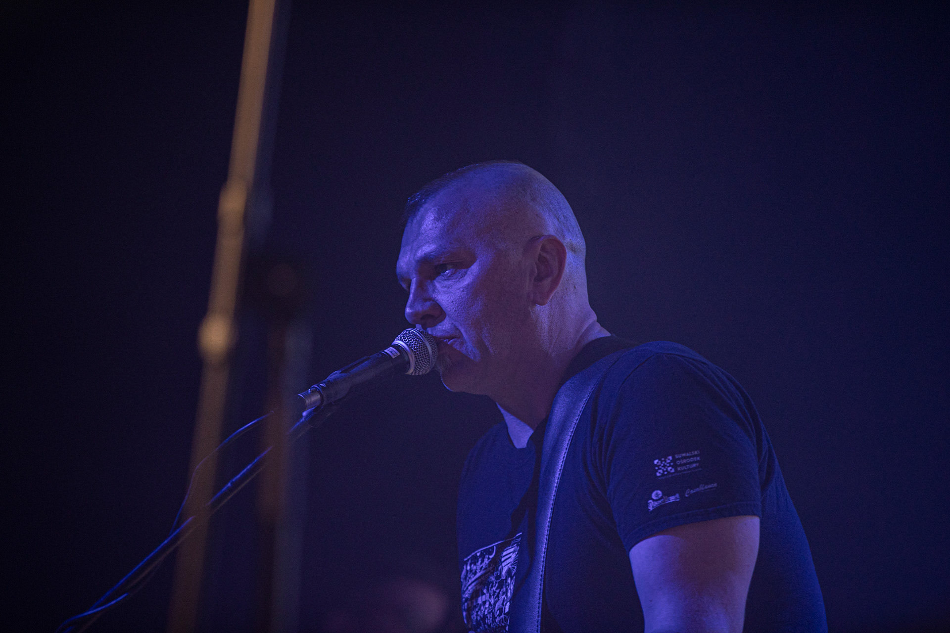 KULT - koncert Pomaranczowa Trasa 2021 - Warszawa Stodoła. 29 pazdziernika 2021. Wojciech Jablonski gitara, Rock, rock progresywny, rock alternatywny, punk, nowa fala, polski rock.fot. Andrzej kaziq Wasilkiewicz/Reporter