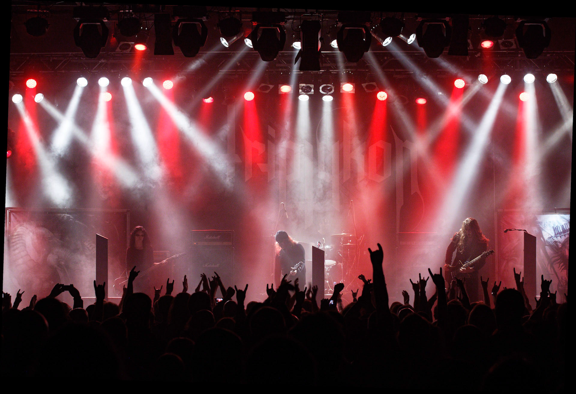 koncert Triptykon, voc. git. Tom Gwarrior, Thomas Gabriel Fischer, Szwajcaria fot. Andrzej Wasilkiewicz/Reporter