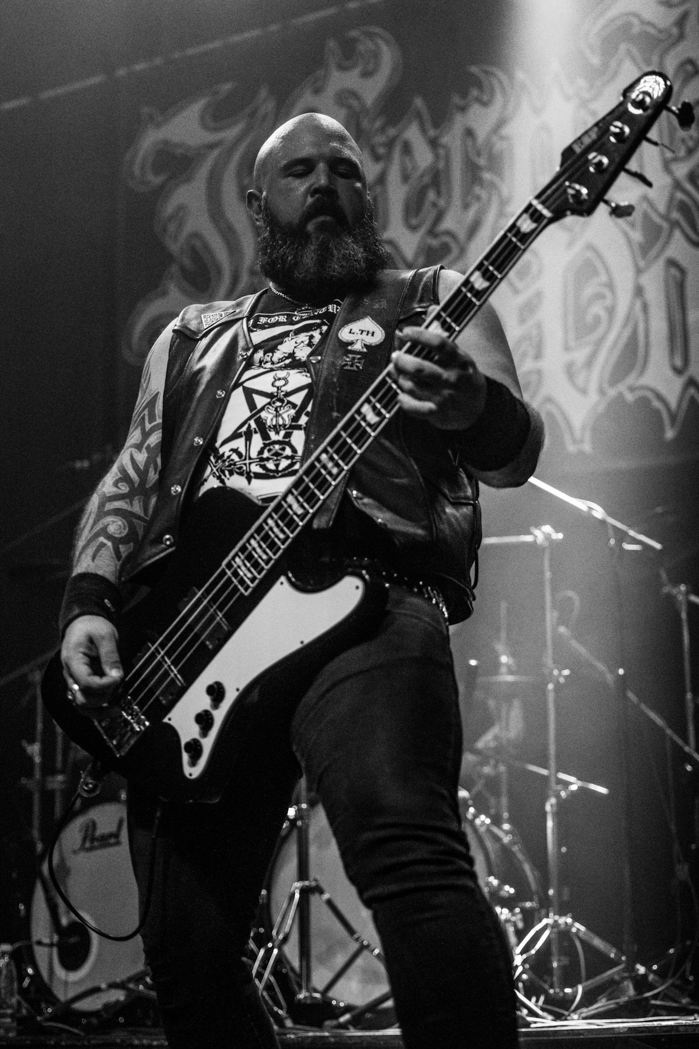 21.12.2019 Metalowa Wigilia 2019 w warszawskiej Progresji.
Koncert zespołu Infernal War, polski blackmetal.
Massive Music 
fot. Andrzej Wasilkiewicz/REPORTER