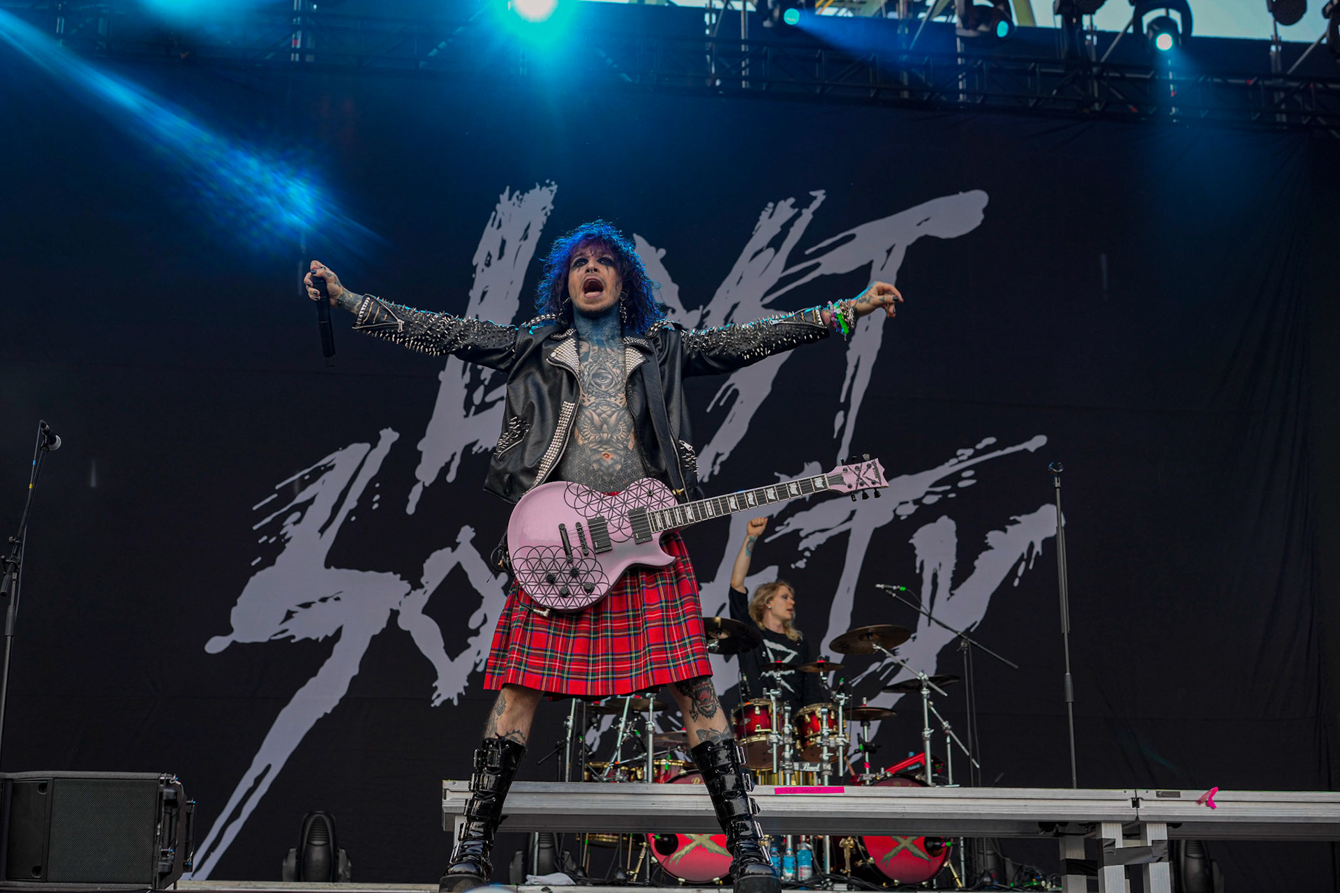 9.06.2023 Lost Society dzien drugi festiwaluMystic Festival 2023, Stocznia Gdanska fot. Andrzej Wasilkiewicz/Reporter