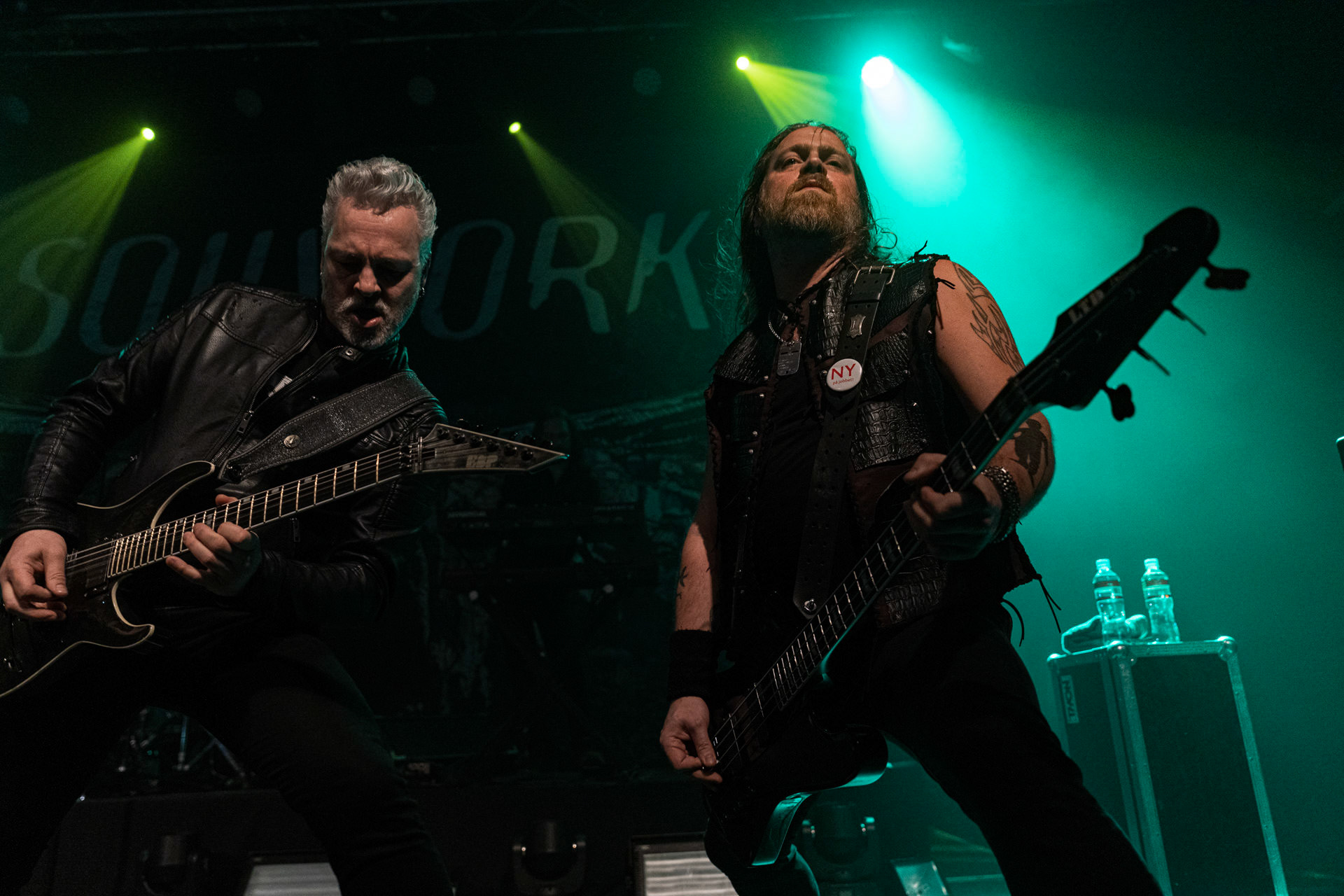 14.04.2023 Soilwork - szwedzki melodic death metal.Knock Out Productions, klub Progresja Warszawa. fot. Andrzej Wasilkiewicz/kaziq.com