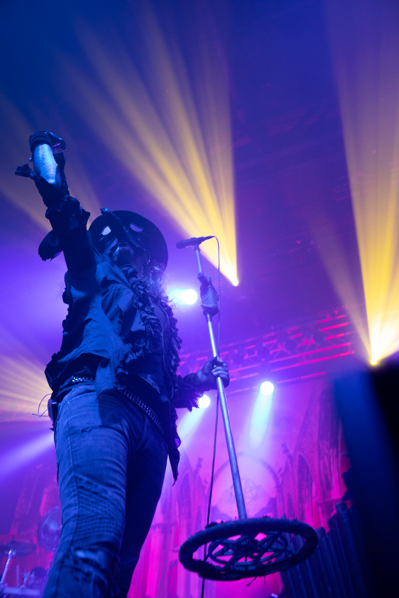 25.11.2019 Warszawa Klub Progresja Europejska Trasa Moonspell z Rotting Christ 2019
koncert Moonspell
N/z Fernando Langsuyar Ribeiro wokal  
N/z Ricardo Amorim gitara  
N/z Pedro Passionis Paixăo instrumenty klawiszowe  
N/z Miguel Mike Gaspar perkusja  
N/z Aires Pereira gitara basowa 
fot. Andrzej Wasilkiewicz/REPORTER