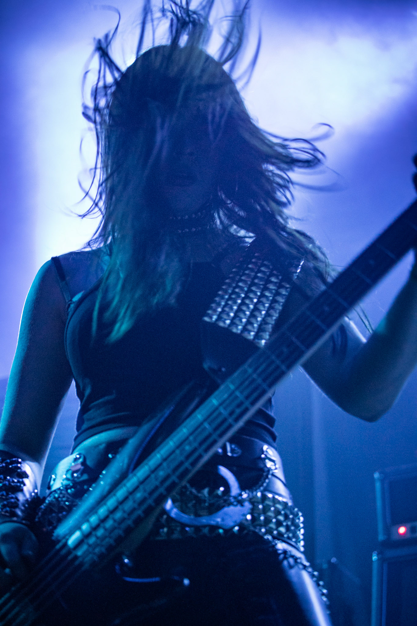 15.12.2019 koncert szwajcarów z Hellhammer: Triumph of Death, Merry Christless 2019, Warszawa Klub Progresja,
zespół Thomasa Gabriela Fishera, black metal, death metal, 
n/z Thomas Gabriel Fisher wokal gitara,
n/z Mia Wallace gitara basowa,
n/z Michael Zech gitara, wokal,
n/z Alessandro Commerio perkusja,
n/z Adam Nergal Darski wokal,
New Aeon Musick, Knock Out Productions
fot. Andrzej Wasilkiewicz/REPORTER