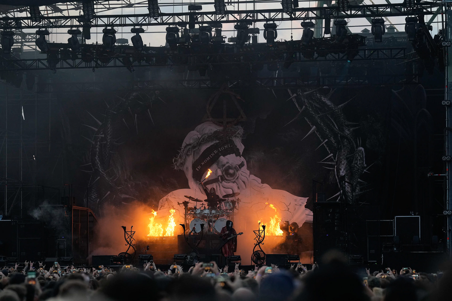 7.06.2023 Behemoth dzien pierwszy festiwaluMystic Festival 2023, Stocznia Gdanska fot. Andrzej Wasilkiewicz/Reporter