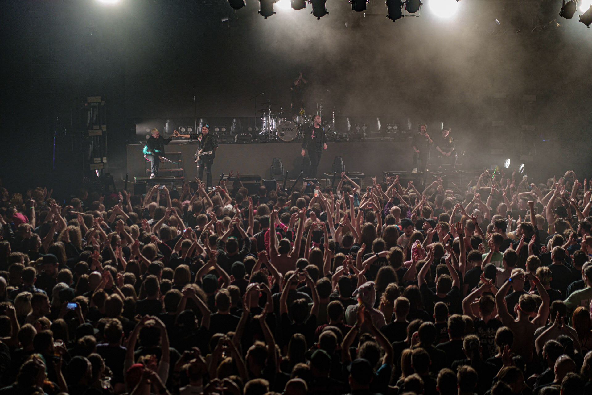 18.03.2023 - Electric Callboy - niemiecki metalcore w warszawskiej Progresji.Knock Out Productions. Fot. Andrzej Wasilkiewicz/Reporter