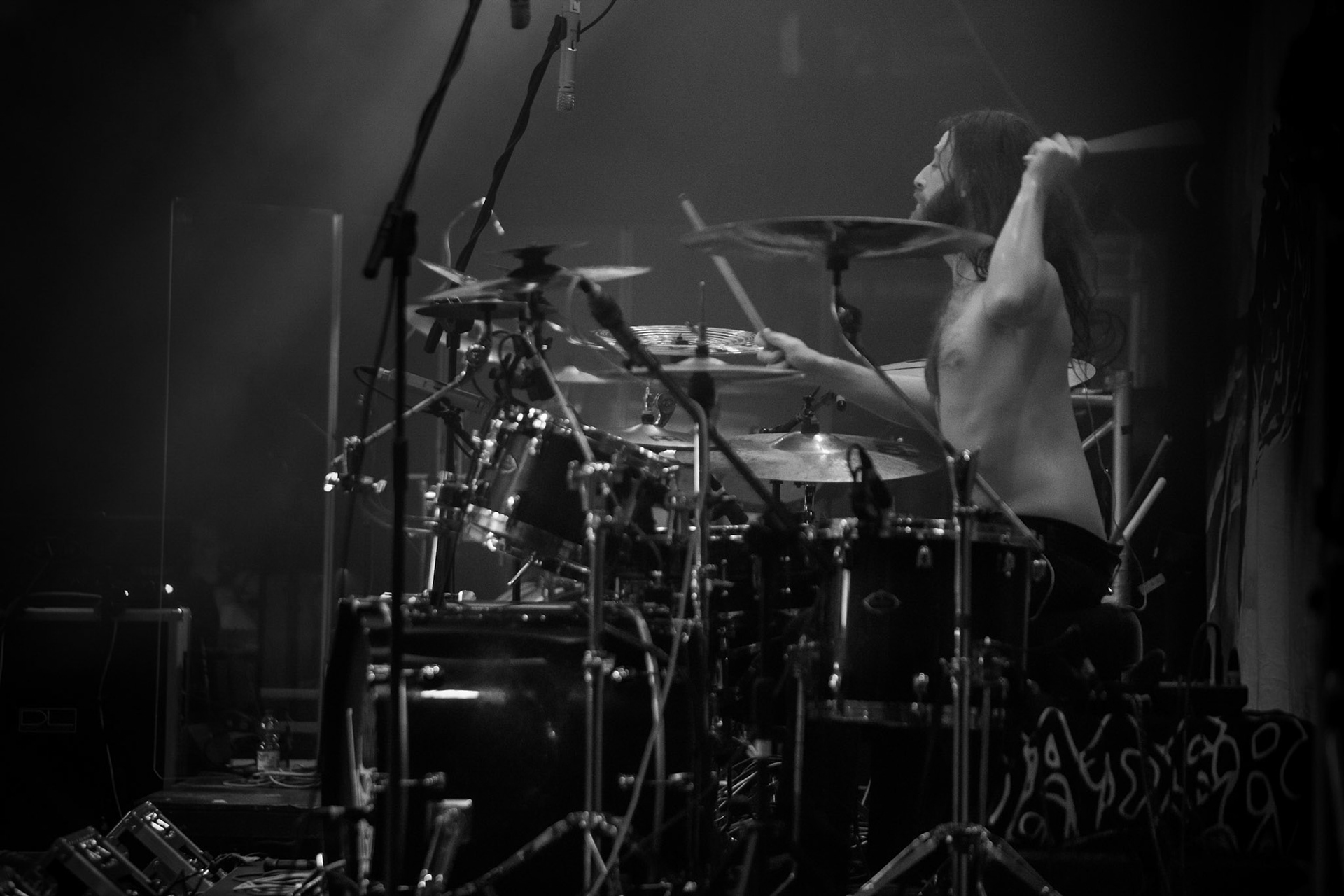 Legendy Metalu Vader - Death Metal - koncert Legendy Metalu w warszawskiej Progresji, 
Peter: Guitar + Vocals
Pajak: Guitar
Hal: Bass
James: Drums
fot. Andrzej kaziq Wasilkiewicz/Reporter