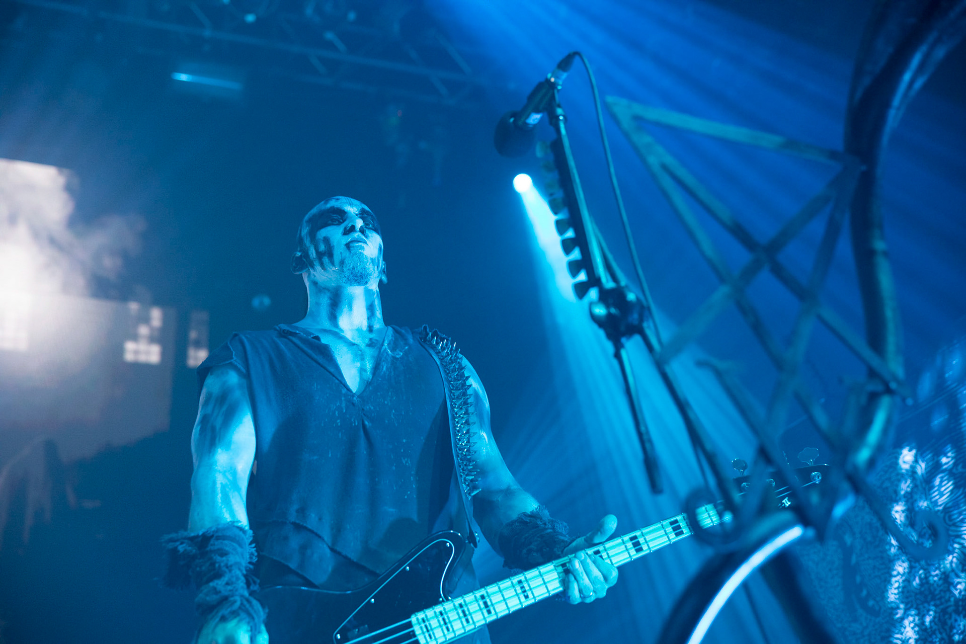 BEHEMOTH - Polska - death metal, black metal
Adam NERGAL Darski -  Guitars,
INFERNO - Drums ov Annihilation and Artillery,
ORION - Bass Guitars,
SETH -  Lead Guitars,
koncert w Warszawskiej Progresji w ramach trasy Ecclesia Diabolica Baltica.
fot. Andrzej Wasilkiewicz/Reporter