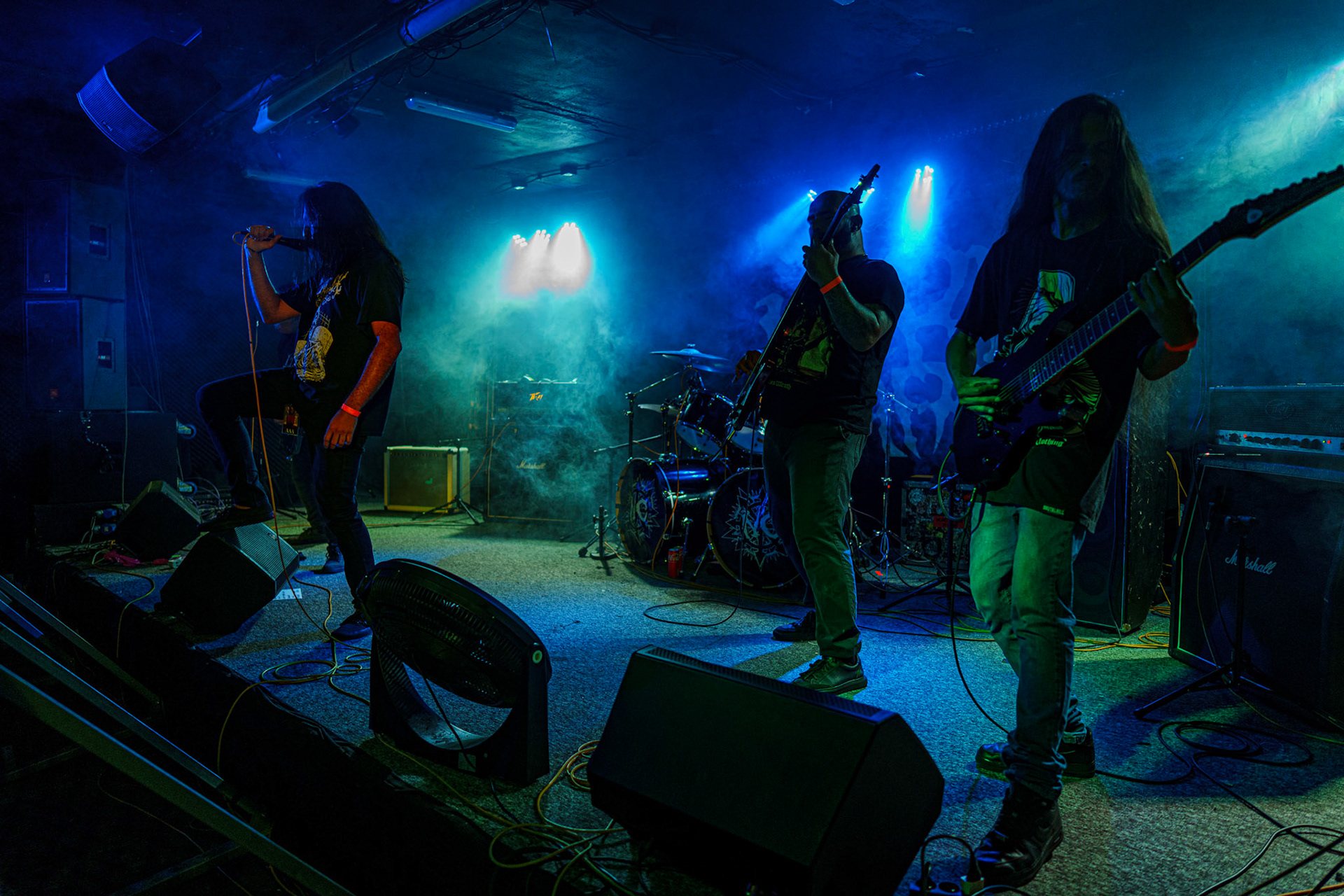 15.07.2023 - NERVOCHAOS - Brazil, Death metal, Warszawa, klub Potok. fot. Andrzej Wasilkiewicz/kaziq.com