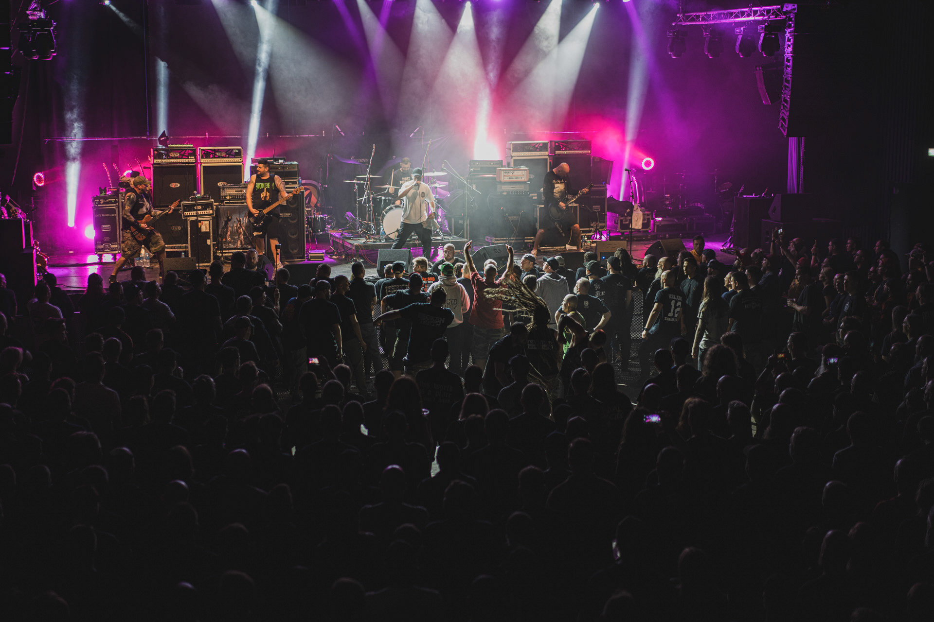 8.08.2023 SCHIZMA - Warszawa klub Progresja,Produkcja Knock Out Productions. fot. Andrzej Wasilkiewicz/kaziq.com