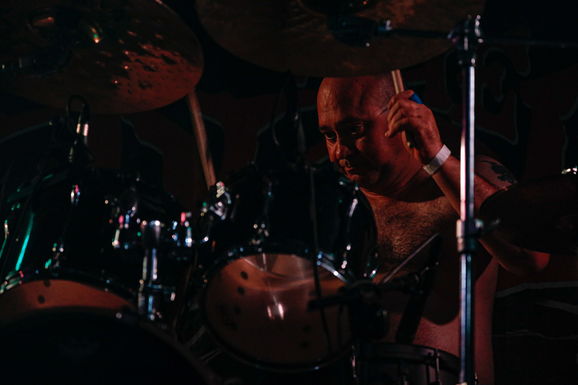 25.08.2022 The Exploited - legenda drugiej fali punk rocka na koncercie w warszawskiej Proximie.Weterani punk rock, hardcore punk, crossover thrash z Edynburga w składzie:Wattie Buchan – wokal, Irish Rob – bas,Willie Buchan – perkusja,Robbie Steedo Davidson - gitara,Produkcja: Noise Annoys Booking Agency and Records, Boredom Booking. fot. Andrzej Wasilkiewicz/Reporter