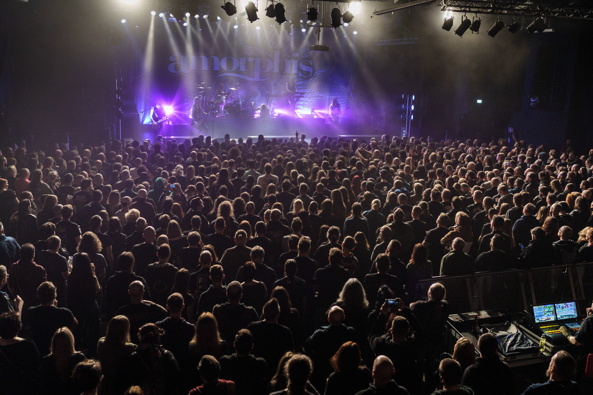 5.12.2022 Amorphis - melodic death metal, folk metal - koncert Warszawa.Knock Out Productions,Klub Progresja, Fot. Andrzej Wasilkiewicz/Reporter