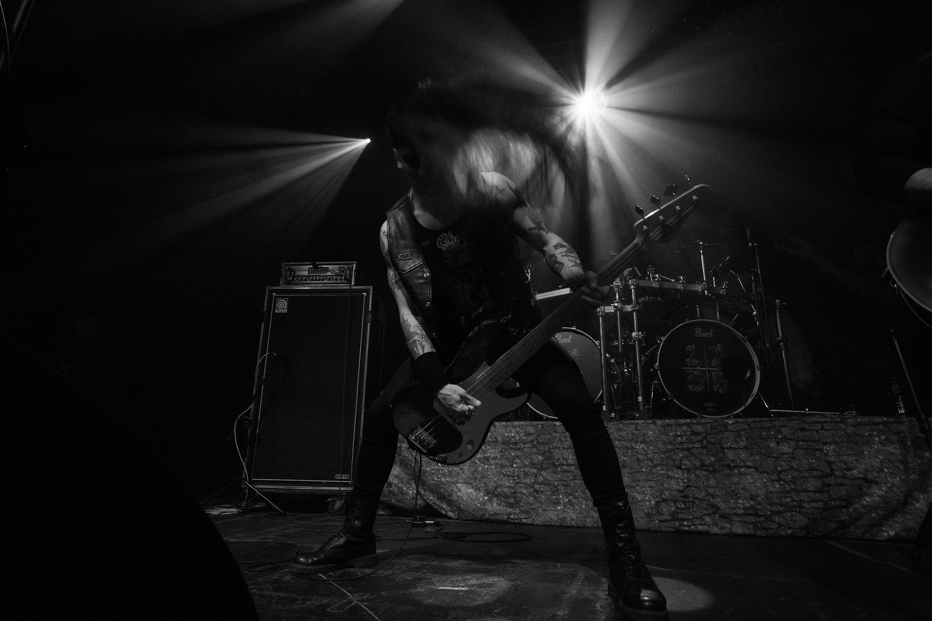 25.11.2019 Warszawa Klub Progresja Europejska Trasa Moonspell z Rotting Christ 2019 
koncert Rotting Christ
N/z Sakis Tolis gitara wokal
N/z Themis Tolis perkusja 
N/z Vagelis Karzis gitara basowa
N/z George Emmanuel  gitara
fot. Andrzej Wasilkiewicz/REPORTER