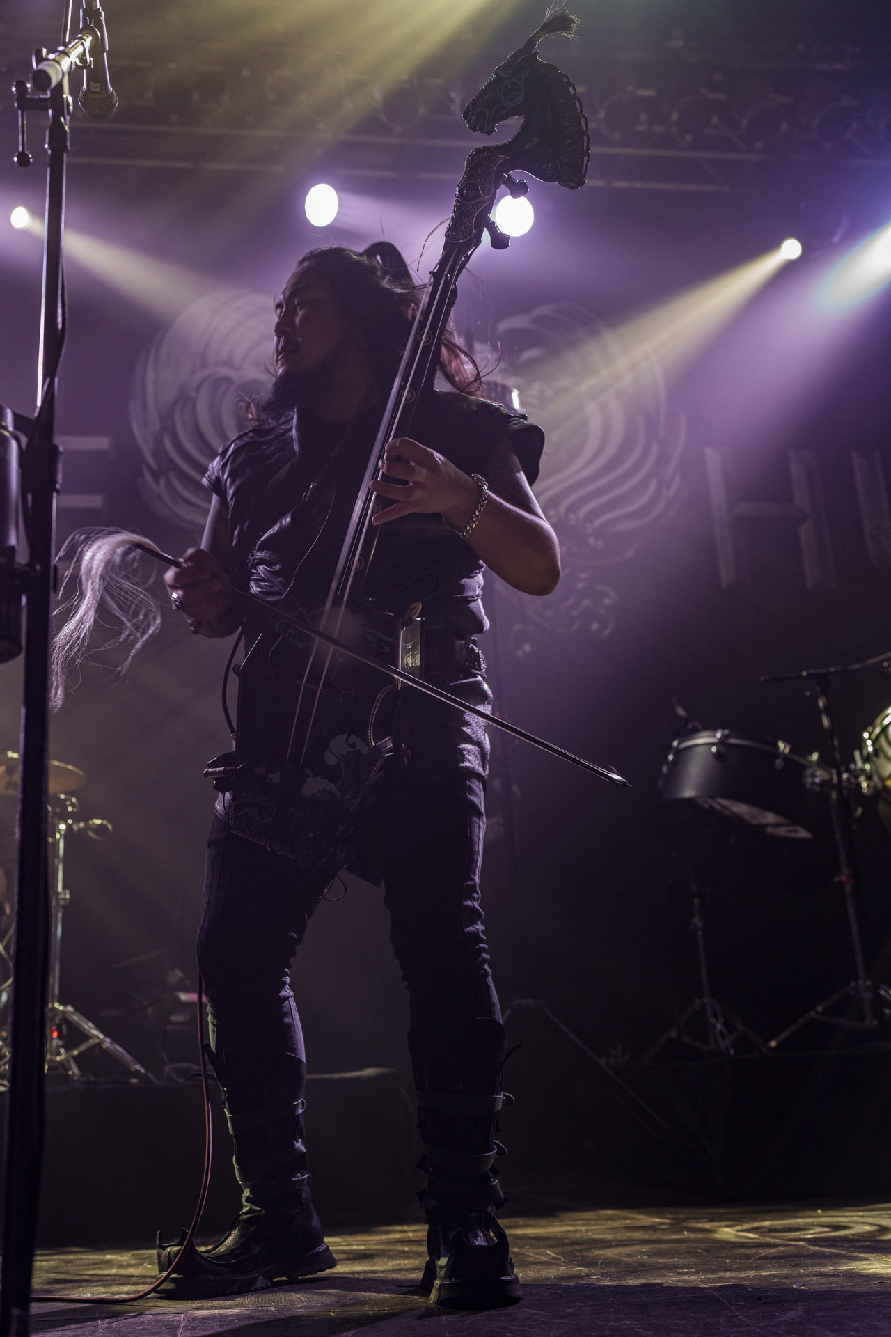 5.11.2022 The HU - koncert mongolskiej folk-metlowej grupy w warszawskiej Progresji.Produkcja Knock Out Productions,fot. Andrzej Wasilkiewicz/Reporter