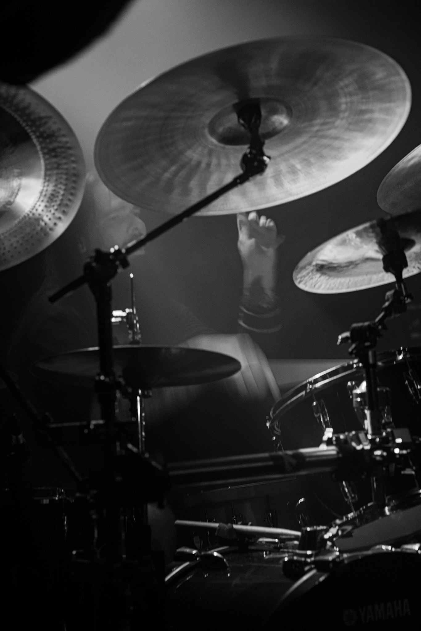 Koncert 4dots - 20.12.2019 Warszawa Klub Pogłos, n/z J.R. Chodkowski drums, Post something, Post something else, fot. Andrzej Wasilkiewicz/REPORTER