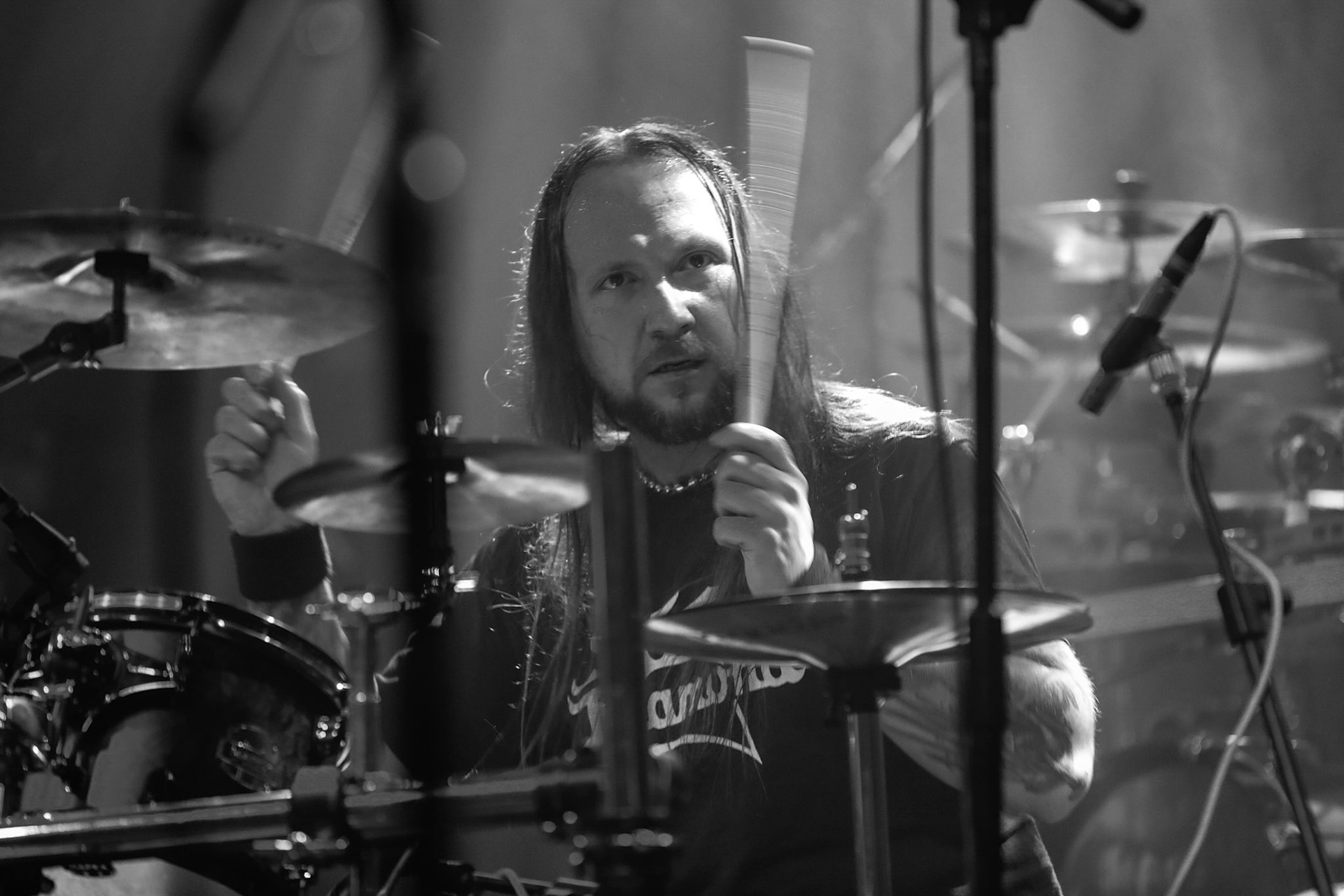 30.11.2018 Knock Out Tour 2018 - Warszawa Progresja -VIRGIN SNATCH  thrash metal, death metal,
Łukasz "Zielony" Zieliński wokal,
Grzegorz "Grysik" Bryła  gitara, 
Paweł Pasek  gitara, 
Piotr "Anioł" Wącisz  gitara basowa, 
Jacek Nowak perkusja,  fot. Andrzej Wasilkiewicz/Reporter