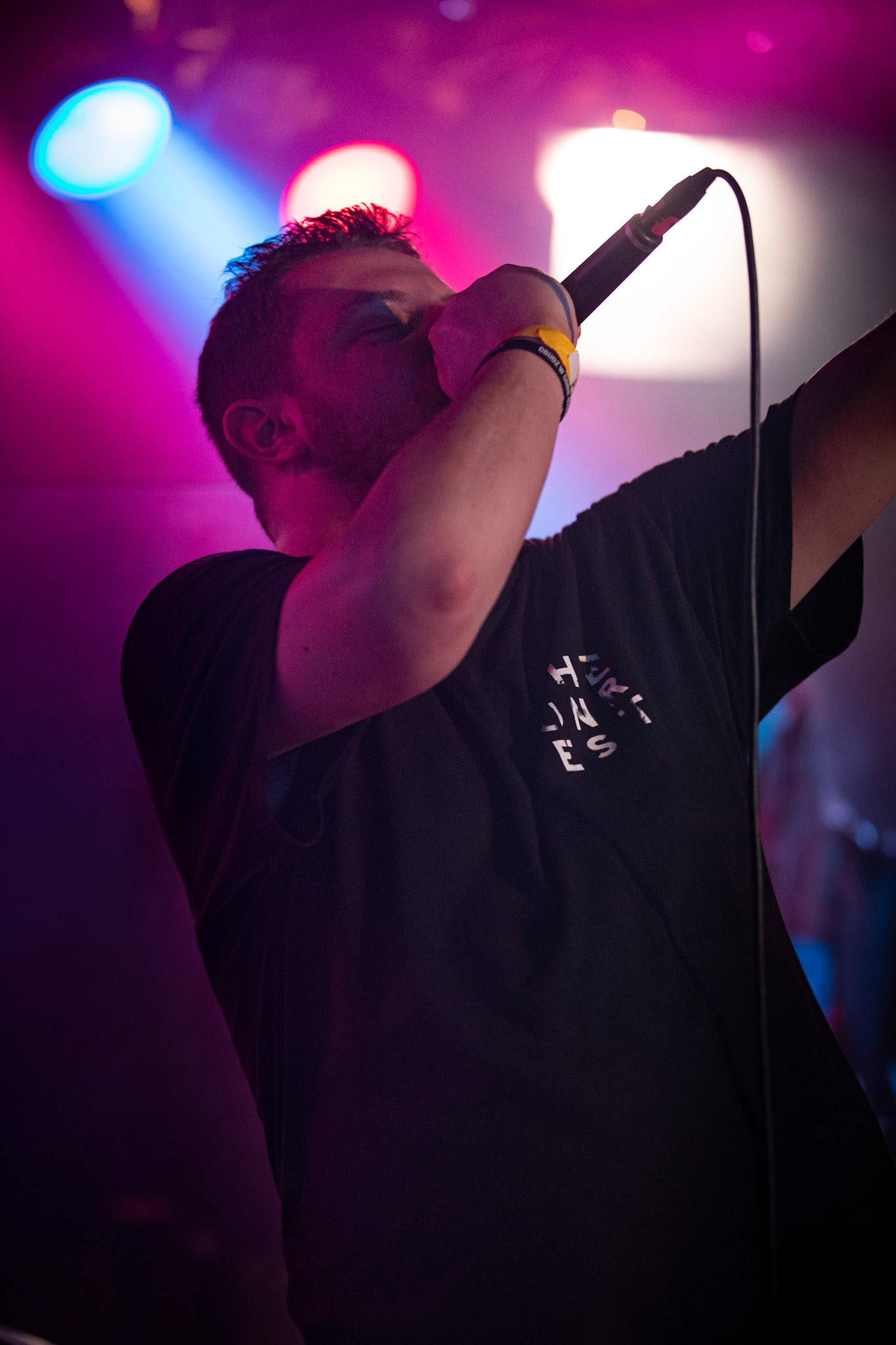 1.02.2020 Blood For Blood Tour part I. koncert zespołu Moron - Post Hardcore, Hardcore, Punk, Warszawa klub VooDoo, fot. Andrzej Wasilkiewicz/REPORTER