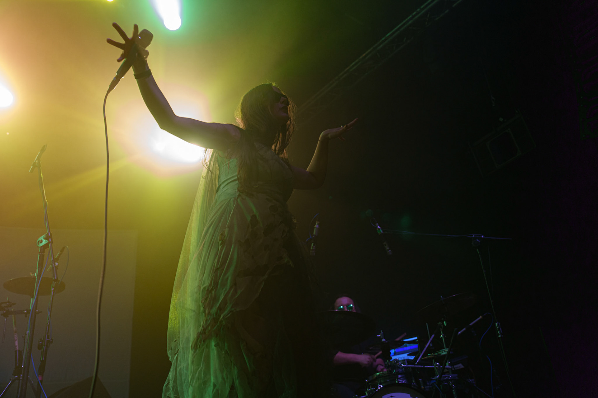 22.10.2021 Pola Rise - electronic music, Paulina Milosz, klub Progresja, Warszawa. fot. Andrzej Wasilkiewicz/Reporter