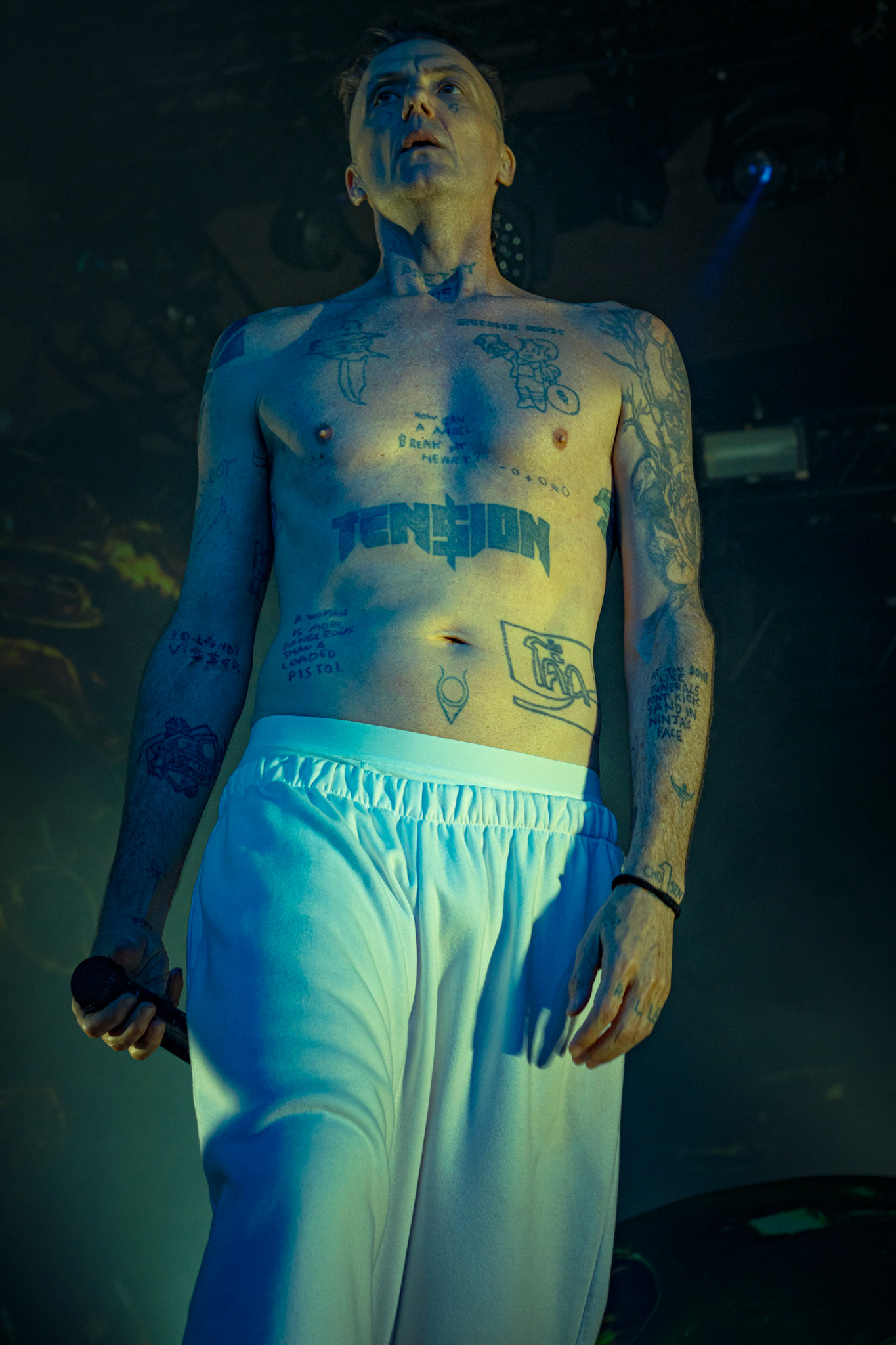 2024.04.08 Die Antwoord - REANIMATED! Warszawa - Klub Stodoła, Live Nation Polska, fot. Andrzej Wasilkiewicz/kaziq.com