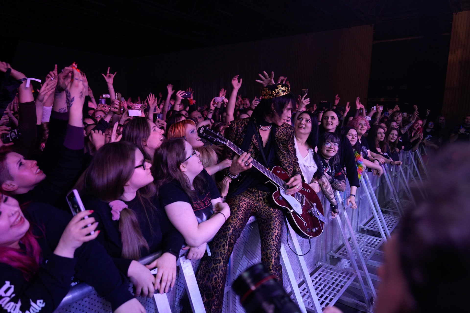 22.01.23 PALAYE ROYALE (Kanada / Sumerian Records) - fashion rock, alternative, glam rock, garage rock - w warszawskiej hali EXPO XXI. Winiary Bookings. Fot. Andrzej Wasilkiewicz/Reporter