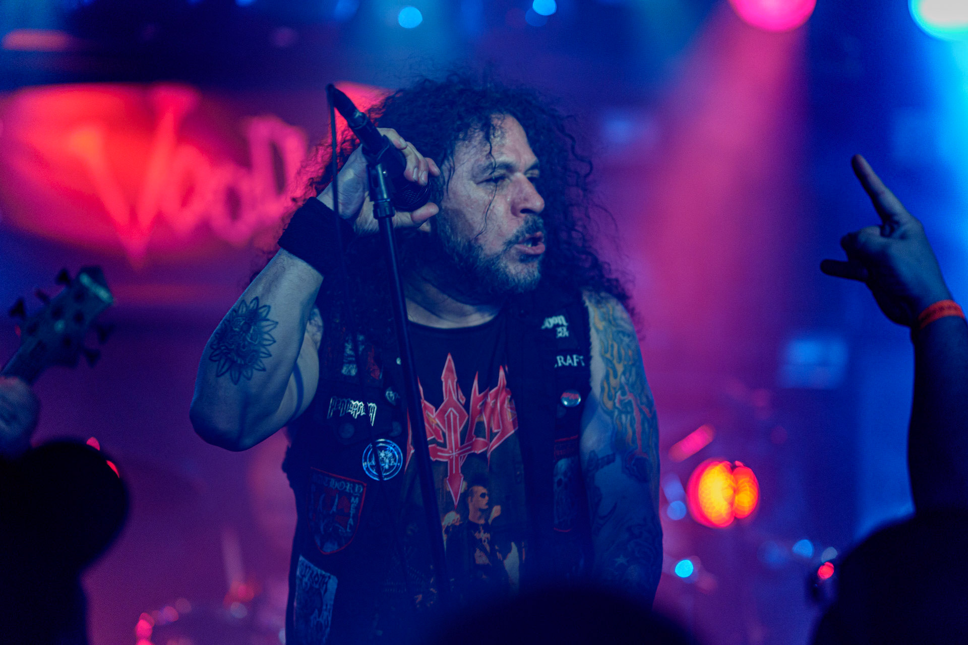 17.03.2023 - MASACRE (death metal, Kolumbia) - Warszawa - VooDoo klub.Left Hand Sounds. fot. Andrzej Wasilkiewicz/kaziq.com