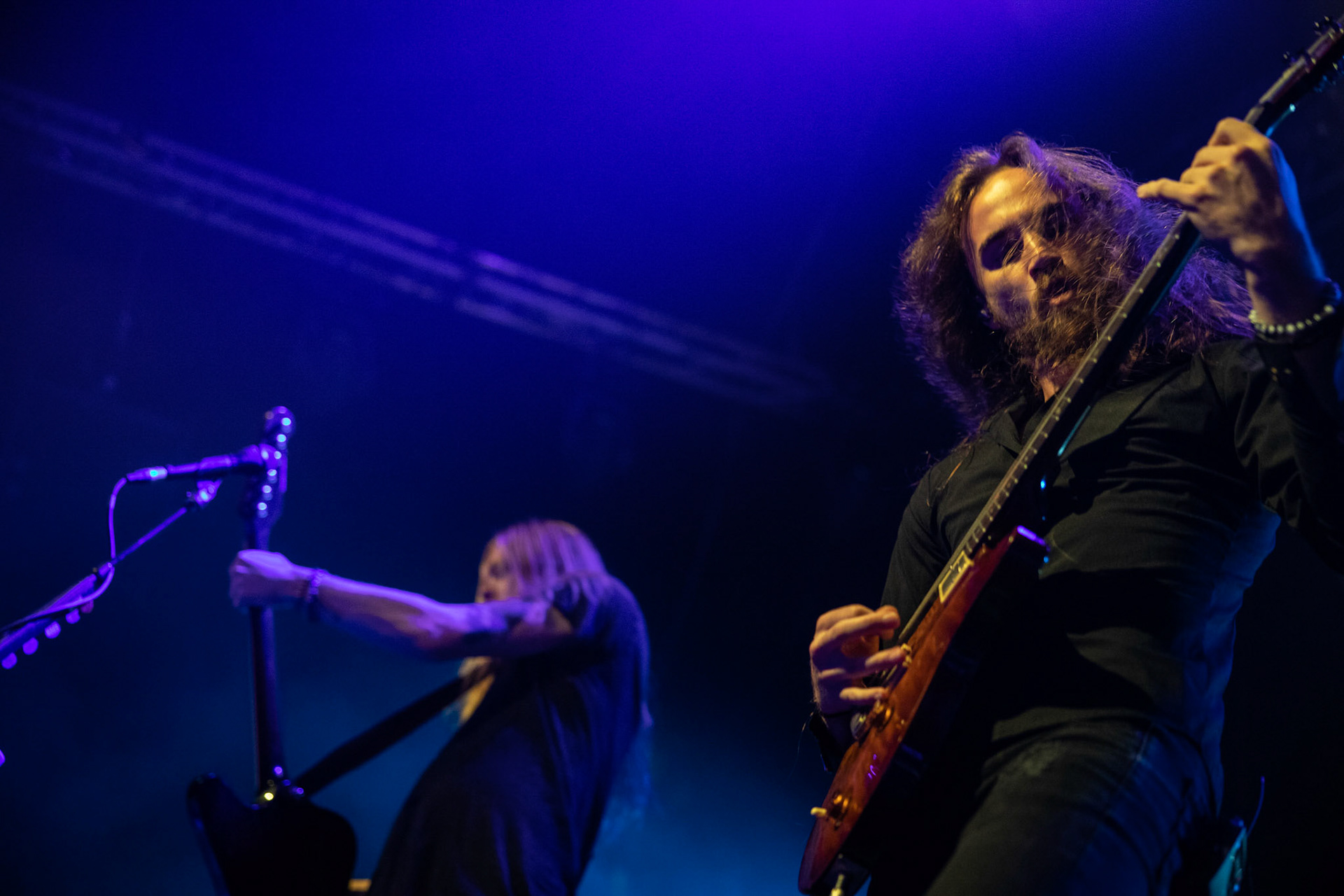 SOEN - Szwecja, rock progresywny, progmetal.  Stefan Stenberg – Bass
Cody Ford – Guitar
Lars Åhlund – Keys, guitar
Joel Ekelöf – Vocals
Martin Lopez – Drums, percussion
Knock Out Productions
Progresja Warszawa. fot. Andrzej Wasilkiewicz/Reporter