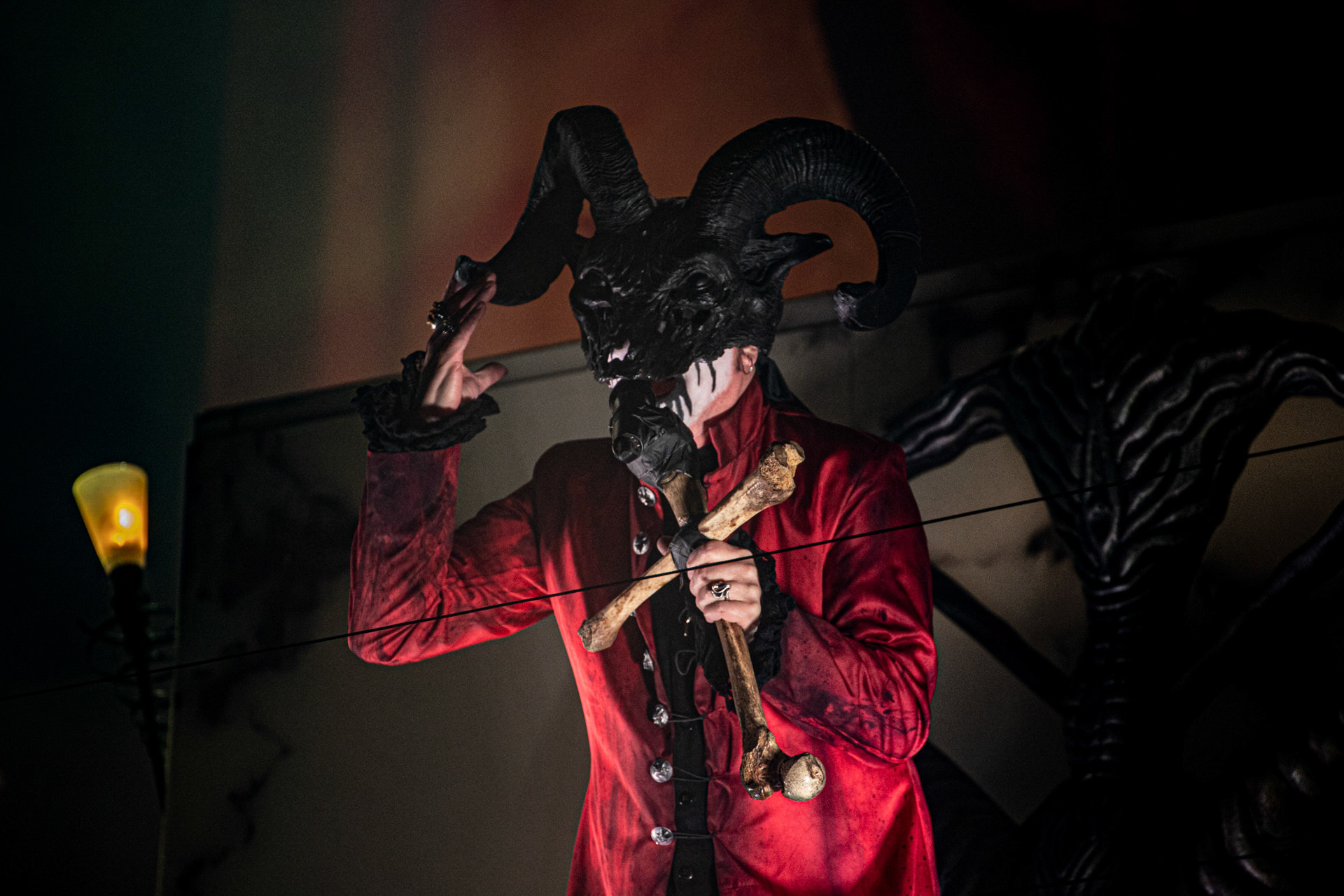 4.06.2022 Mercyful Fate Mystic Festival 2022 Gdansk. King Diamond, Kim Bendix Petersen,Mystic Coalition.fot. Andrzej Wasilkiewicz/Reporter