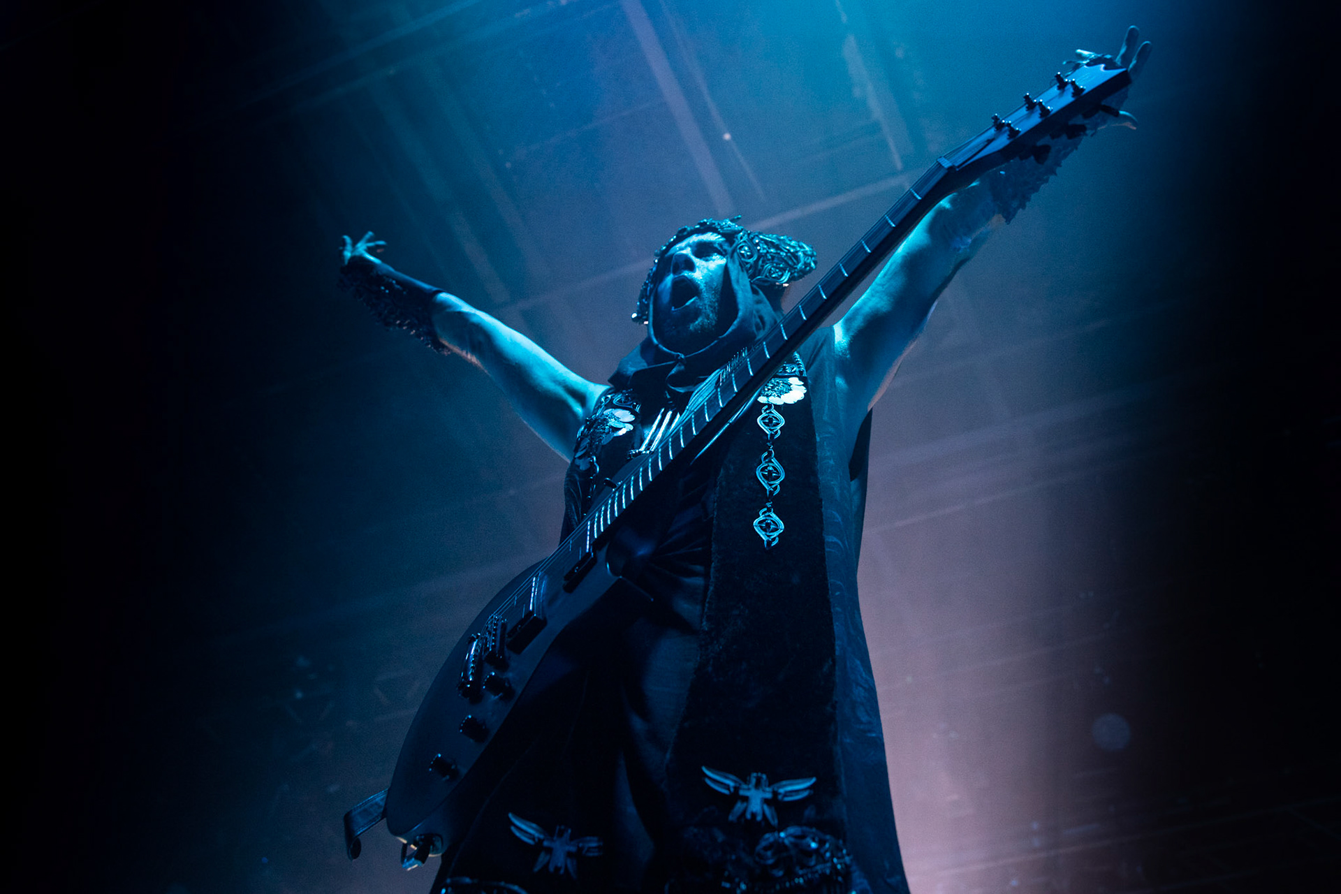 BEHEMOTH - Polska - death metal, black metal
Adam NERGAL Darski -  Guitars,
INFERNO - Drums ov Annihilation and Artillery,
ORION - Bass Guitars,
SETH -  Lead Guitars,
koncert w Warszawskiej Progresji w ramach trasy Ecclesia Diabolica Baltica.
fot. Andrzej Wasilkiewicz/Reporter