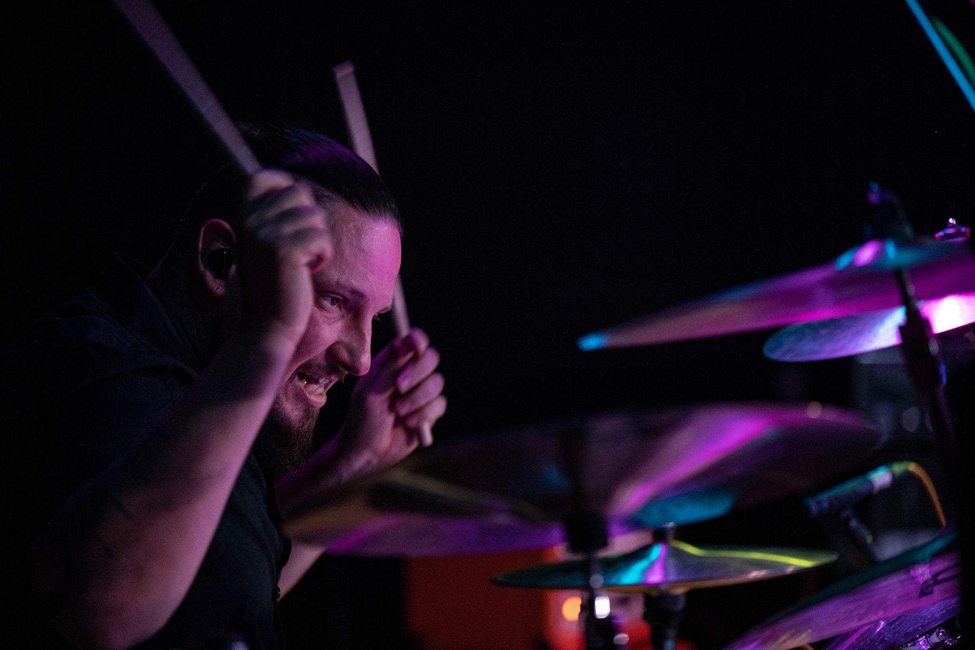 15.02.2020 DANTE - Metalowe Zwierzaki vol.13 - koncert Remont,  Dariusz „Daray” Brzozowski (Dimmu Borgir, ex Vader) - perkusja.
dark hardcore opera, fot. Andrzej Wasilkiewicz/REPORTER