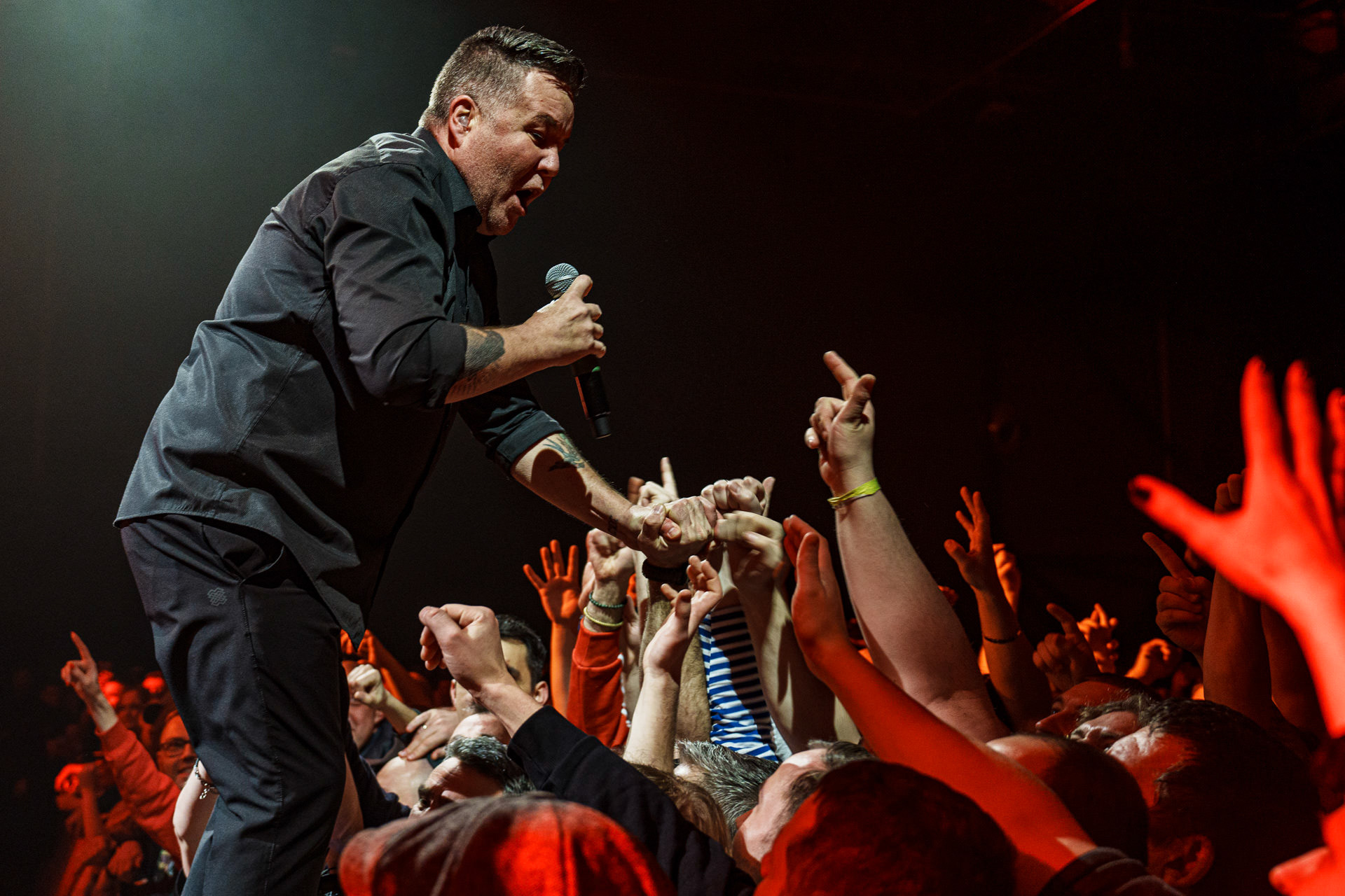 30.01.2023 Dropkick Murphys - celtic punk, hardcore punk, Warszawa EXPO XXI.  Knock Out Productions. Fot. Andrzej Wasilkiewicz/Reporter