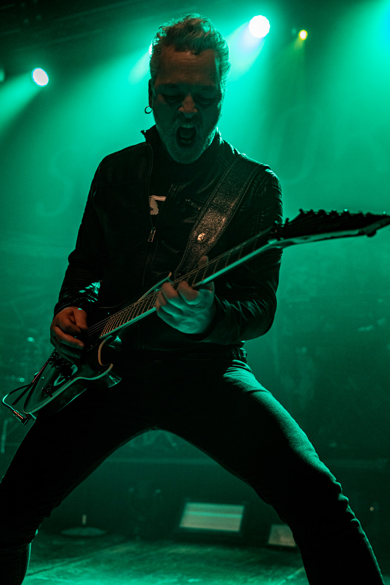 14.04.2023 Soilwork - szwedzki melodic death metal.Knock Out Productions, klub Progresja Warszawa. fot. Andrzej Wasilkiewicz/kaziq.com