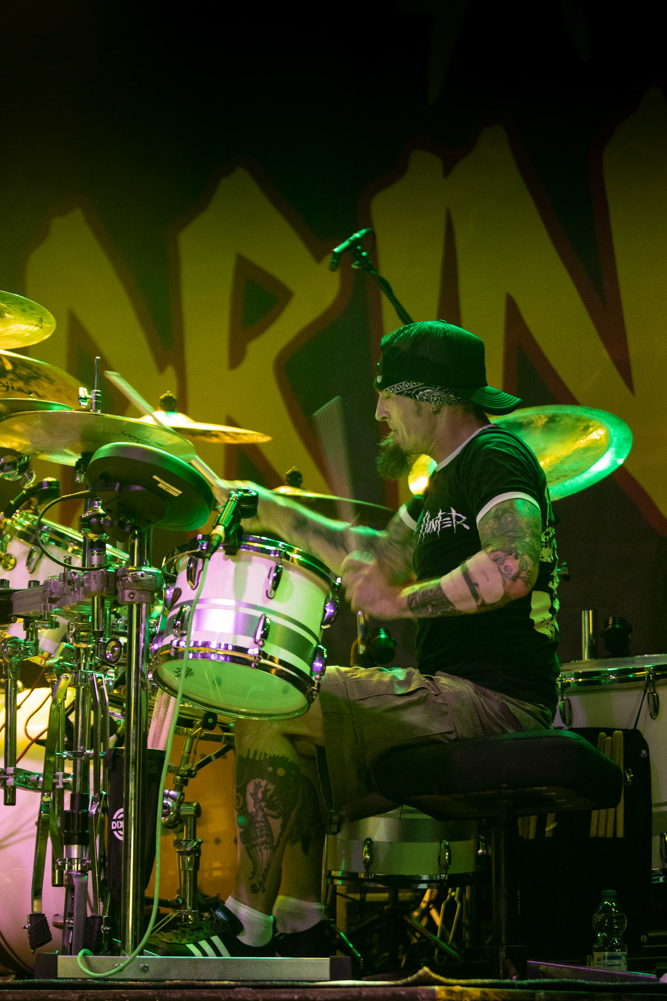 Legendy Metalu Acid Drinkers - rock, trashmetal, - koncert Legendy Metalu w warszawskiej Progresji, 

Tomasz "Titus" Pukacki 
Dariusz "Popcorn" Popowicz 
Maciej "Ślimak" Starosta 
Łukasz "Dzwon" Cyndzer
fot. Andrzej kaziq Wasilkiewicz/Reporter