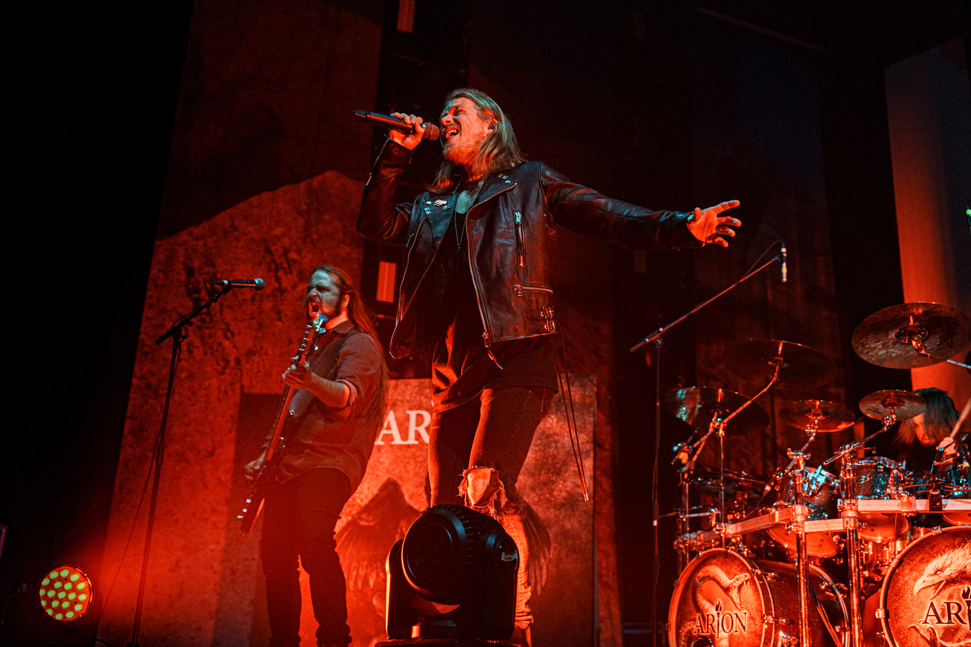 29.01.2023 - Arion  - warszawski koncert finskich metali przed Dream Theater, hala COS Torwar. Produkcja Winiary Bookings. Fot. Andrzej Wasilkiewicz/Reporter